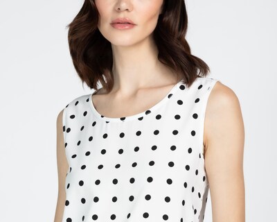 Foto 4 | Blusa Sahara Estampado Puntos para Mujer