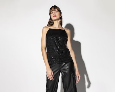 Foto 2 | Blusa Thinner con Lentejuelas para Mujer