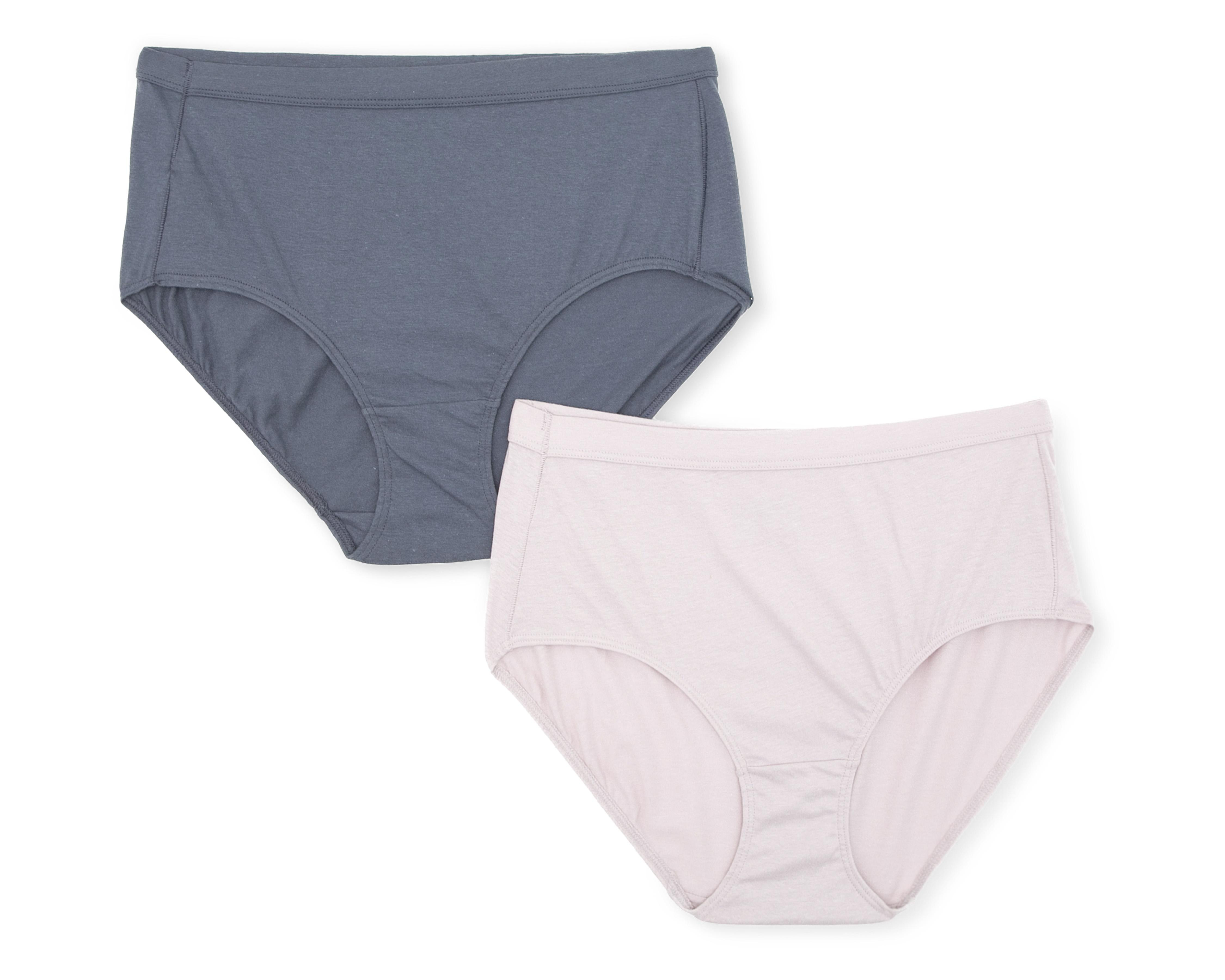 Pantaleta de Algodón Hanes para Mujer 2 Piezas