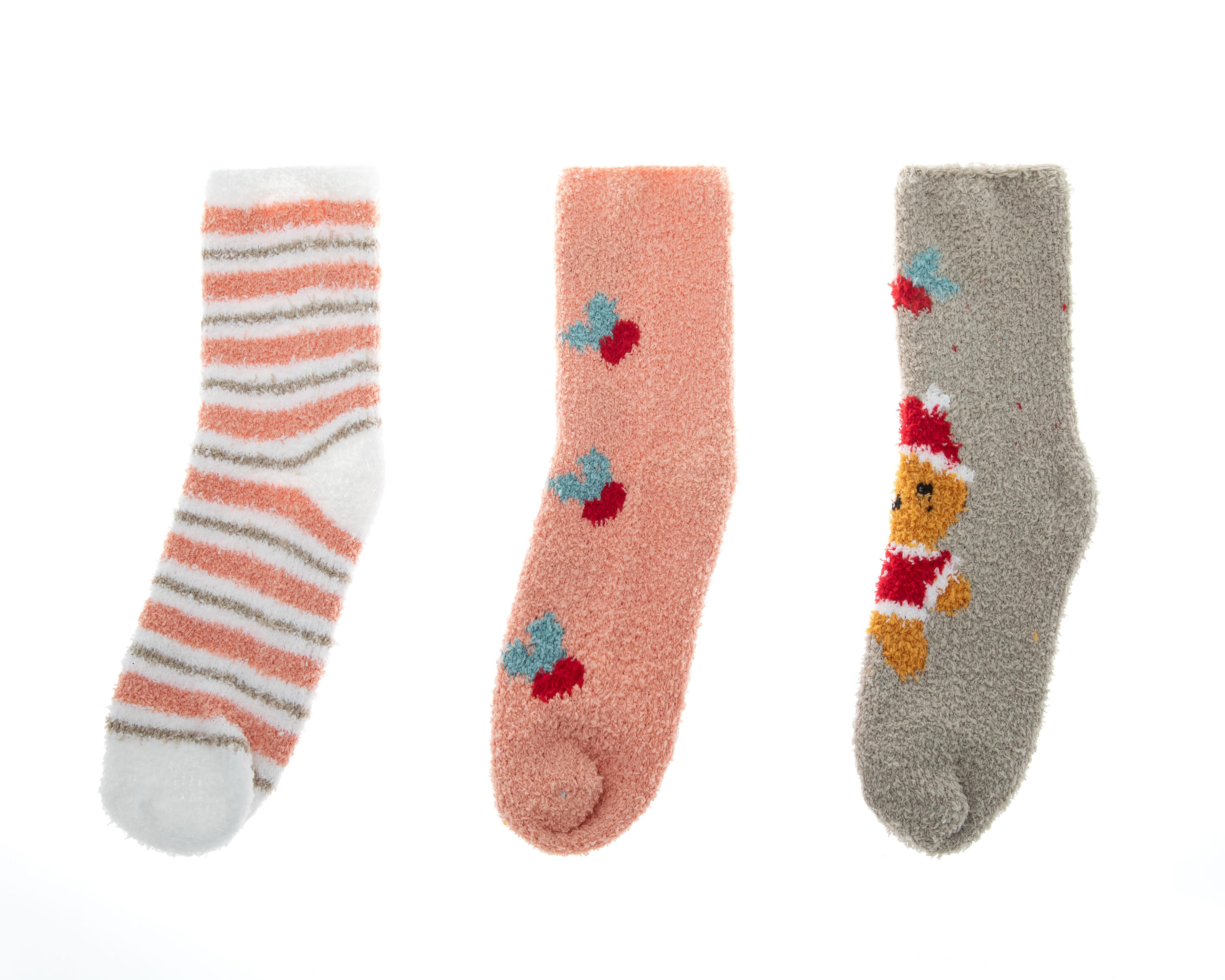 Foto 2 pulgar | Calcetas Largas Lovest para Mujer 3 Pares