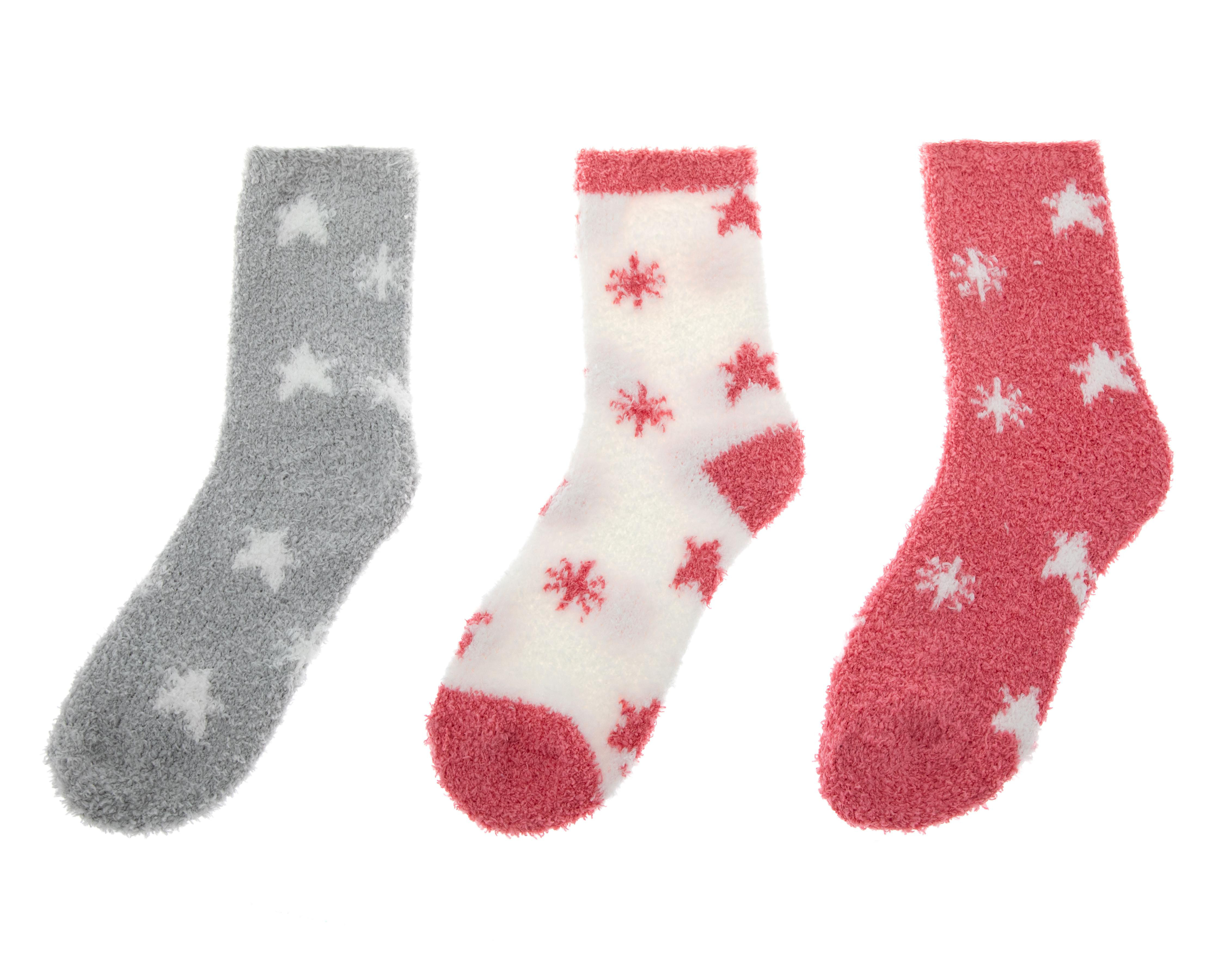 Foto 2 pulgar | Calcetas Largas Lovest para Mujer 3 Pares