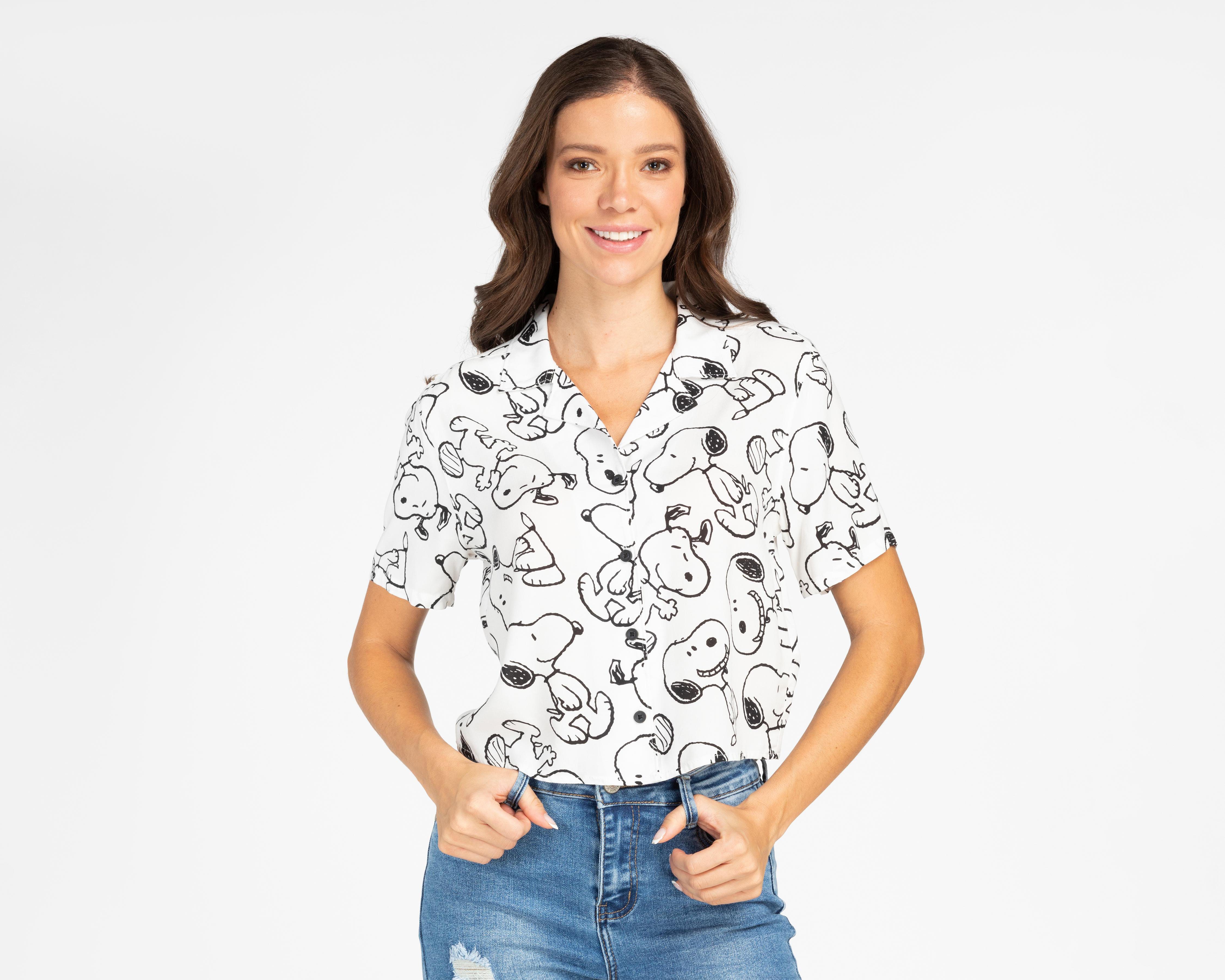 Blusa Peanuts Snoopy para Mujer