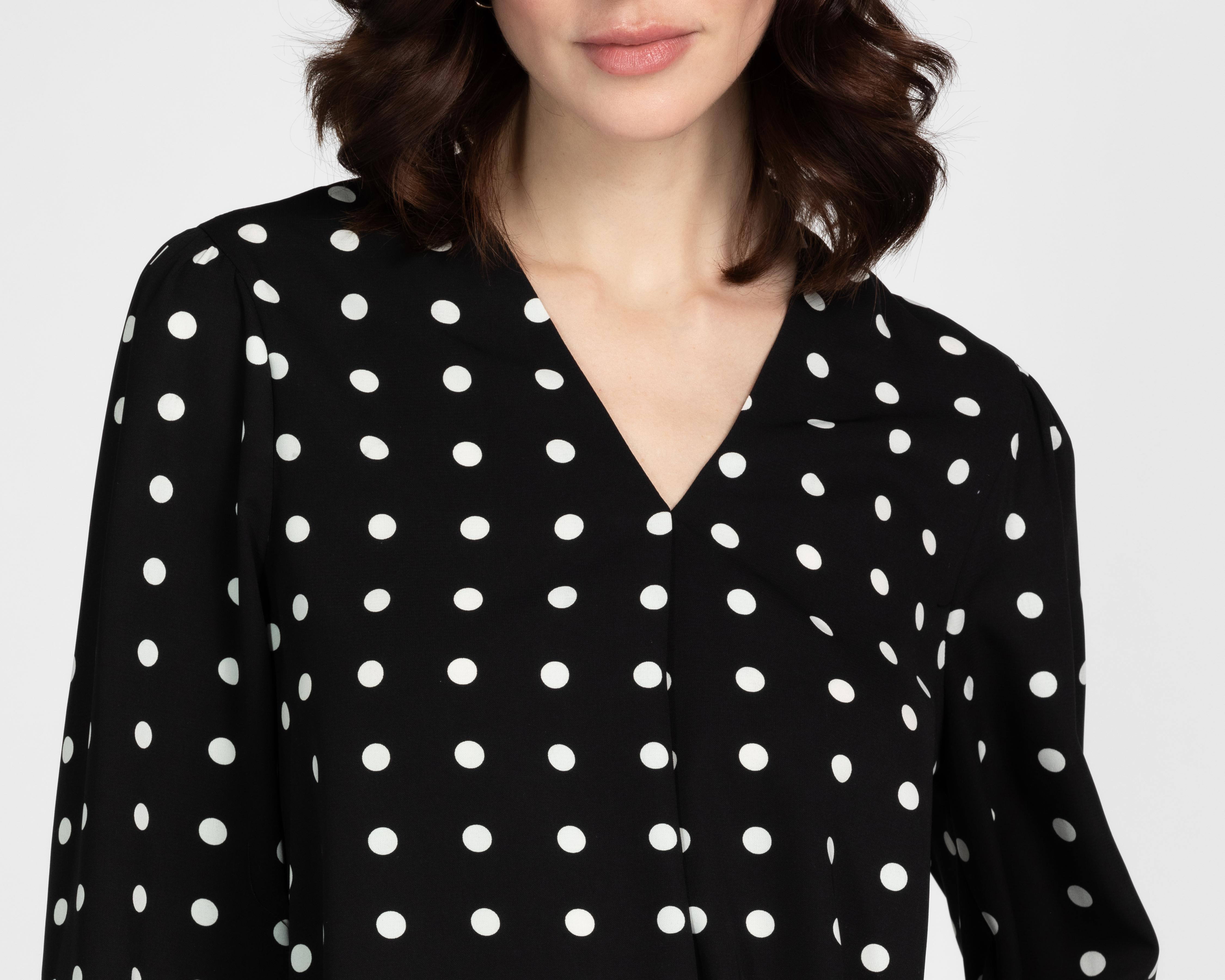 Foto 4 | Blusa Sahara Manga Larga para Mujer