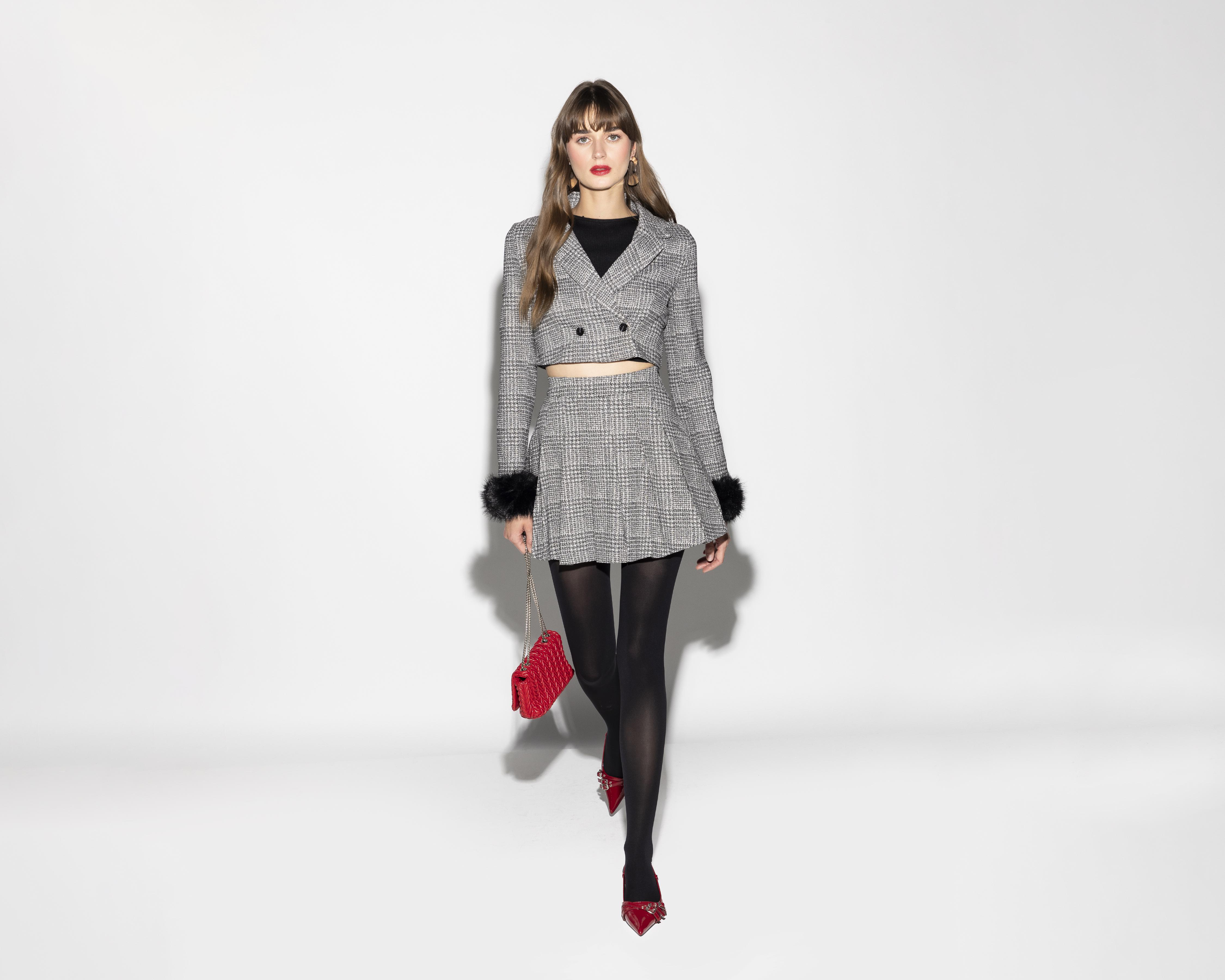 Foto 1 | Conjunto de Falda y Saco para Mujer Thinner