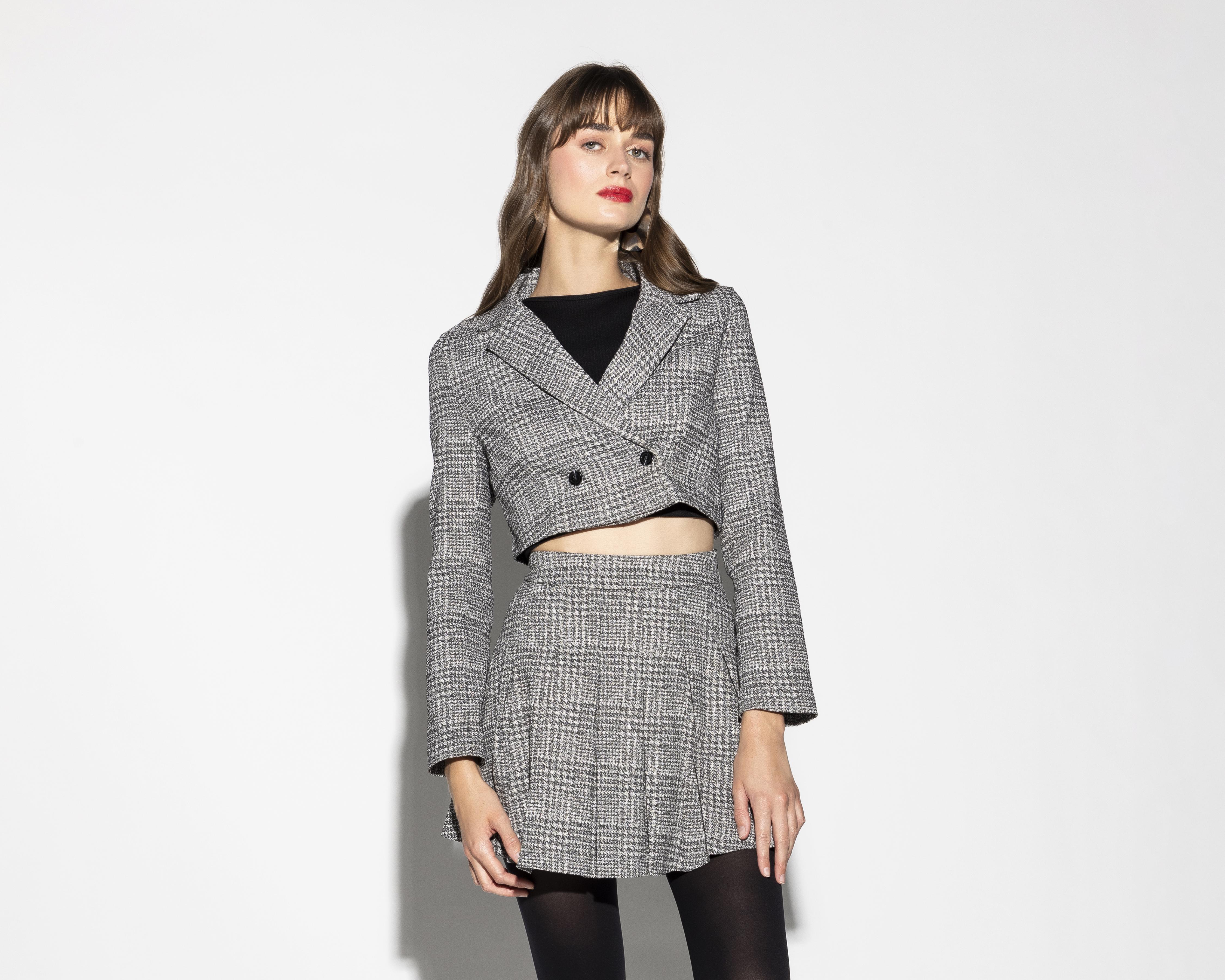 Foto 2 | Conjunto de Falda y Saco para Mujer Thinner