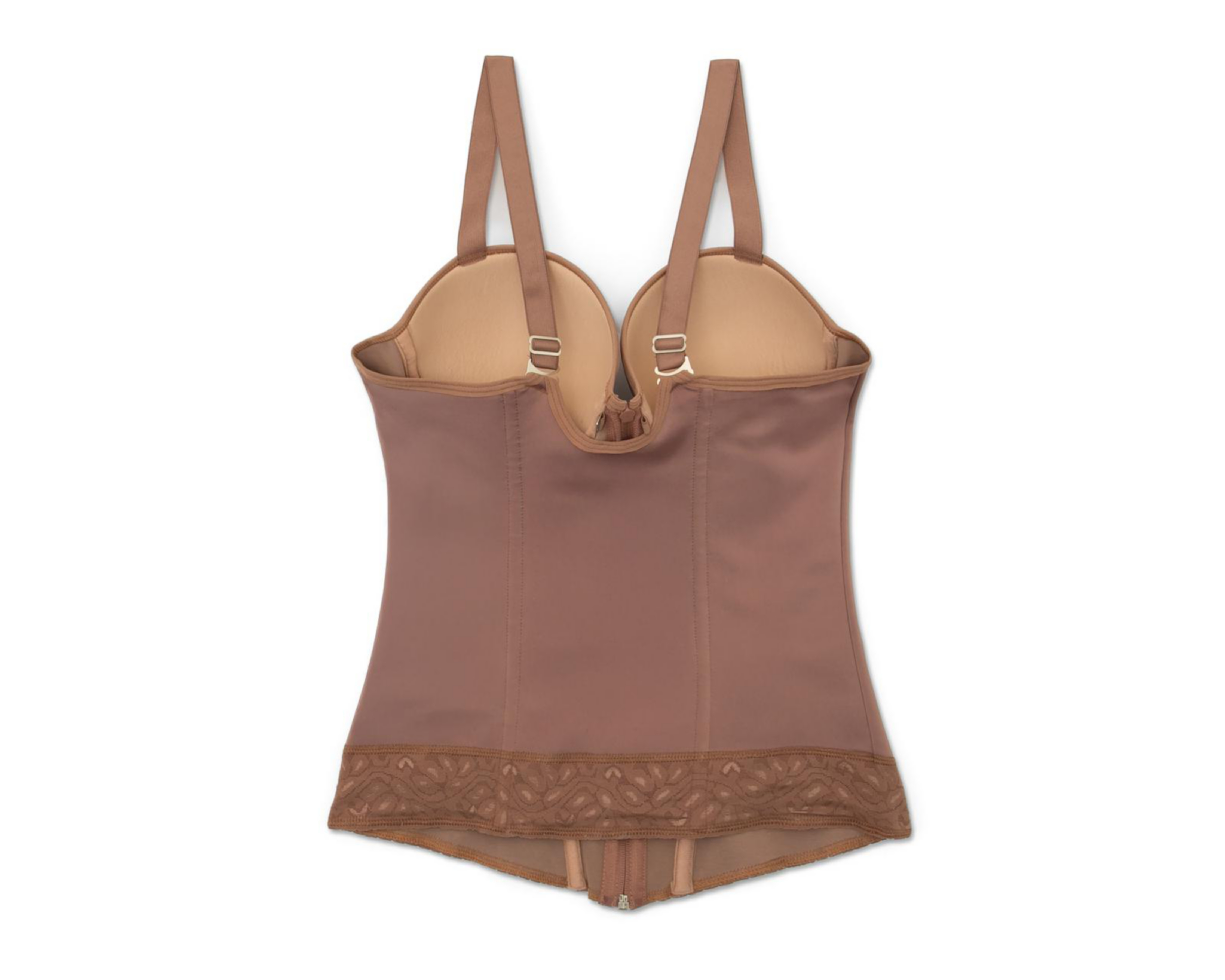 Foto 3 pulgar | Camiseta Control Beauty Secret Mediana Compresión Nude para Mujer