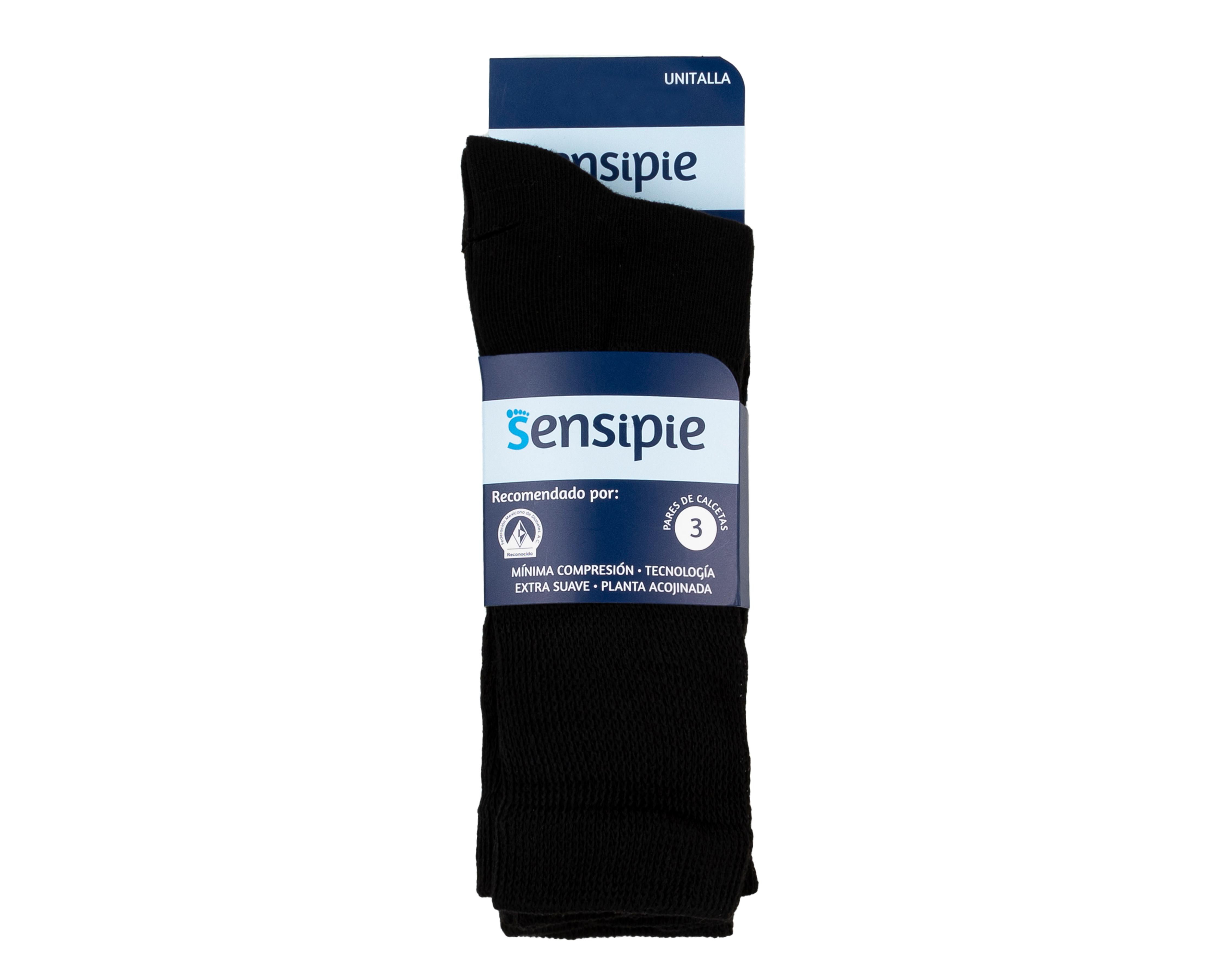 Foto 4 pulgar | Calcetines para Personas con Diabetes Sensipie 3 Pares