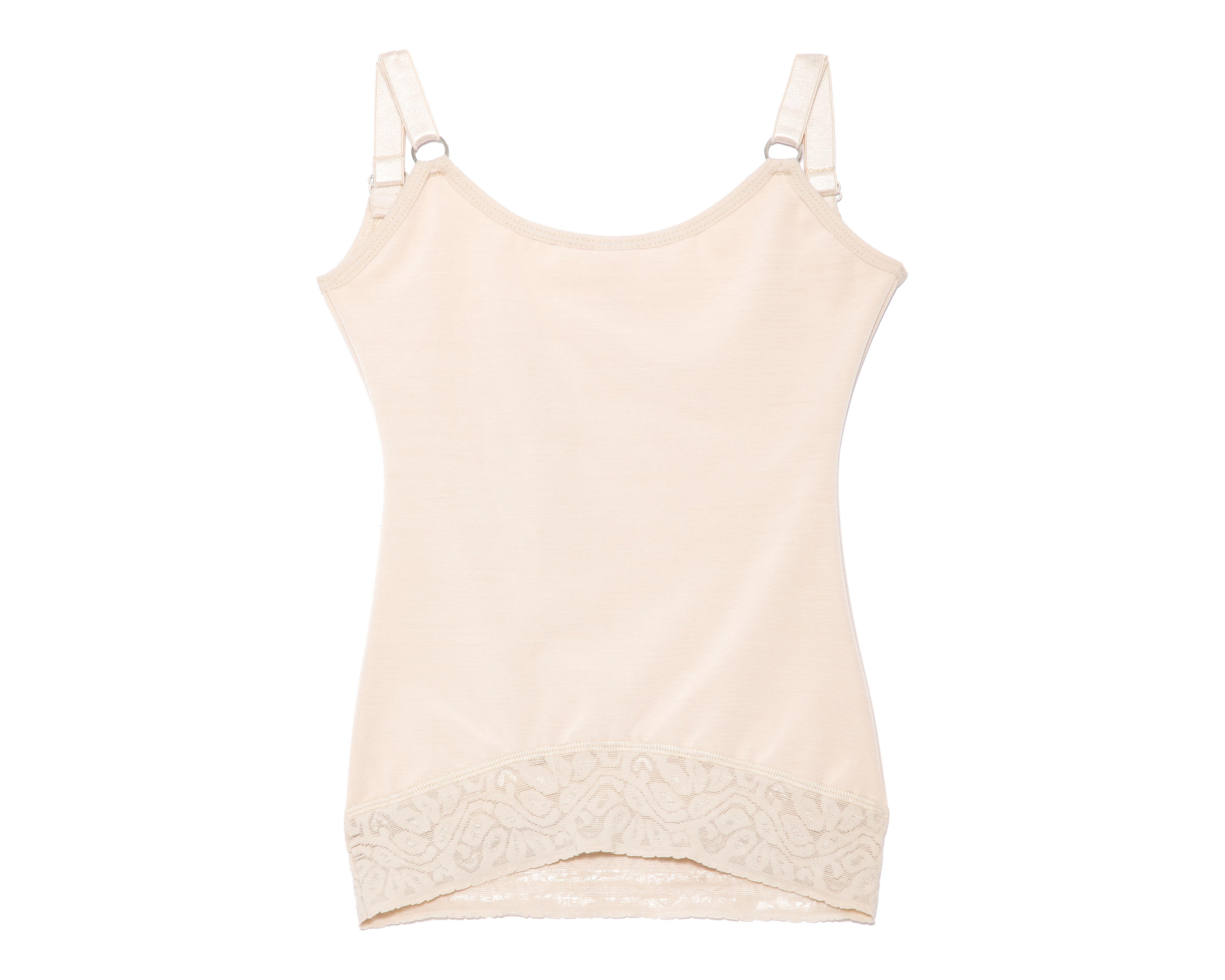 Foto 3 pulgar | Camiseta con Control Shape & Care Alta Compresión Beige para Mujer
