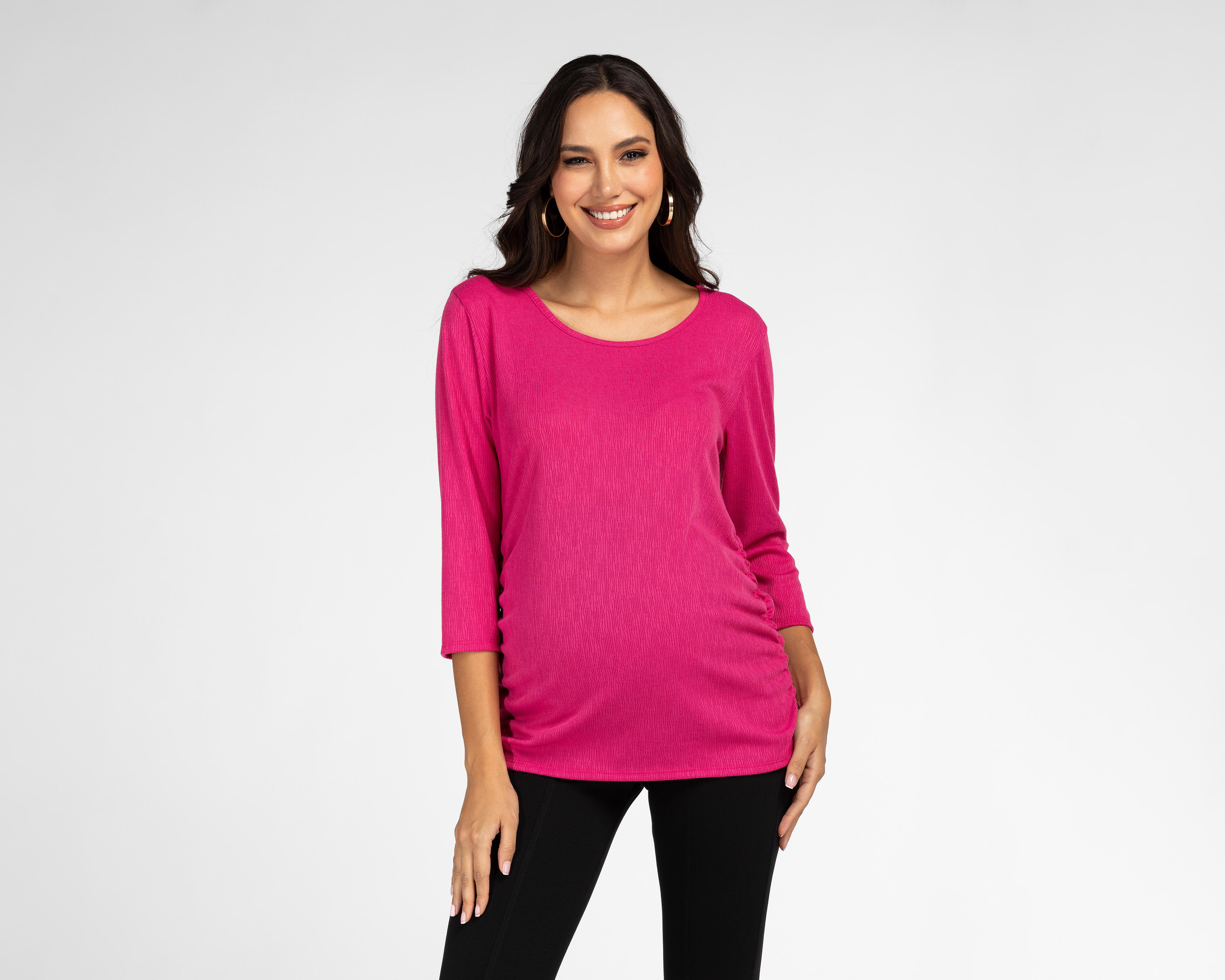 Blusa de Maternidad Mamá Bella Rosa