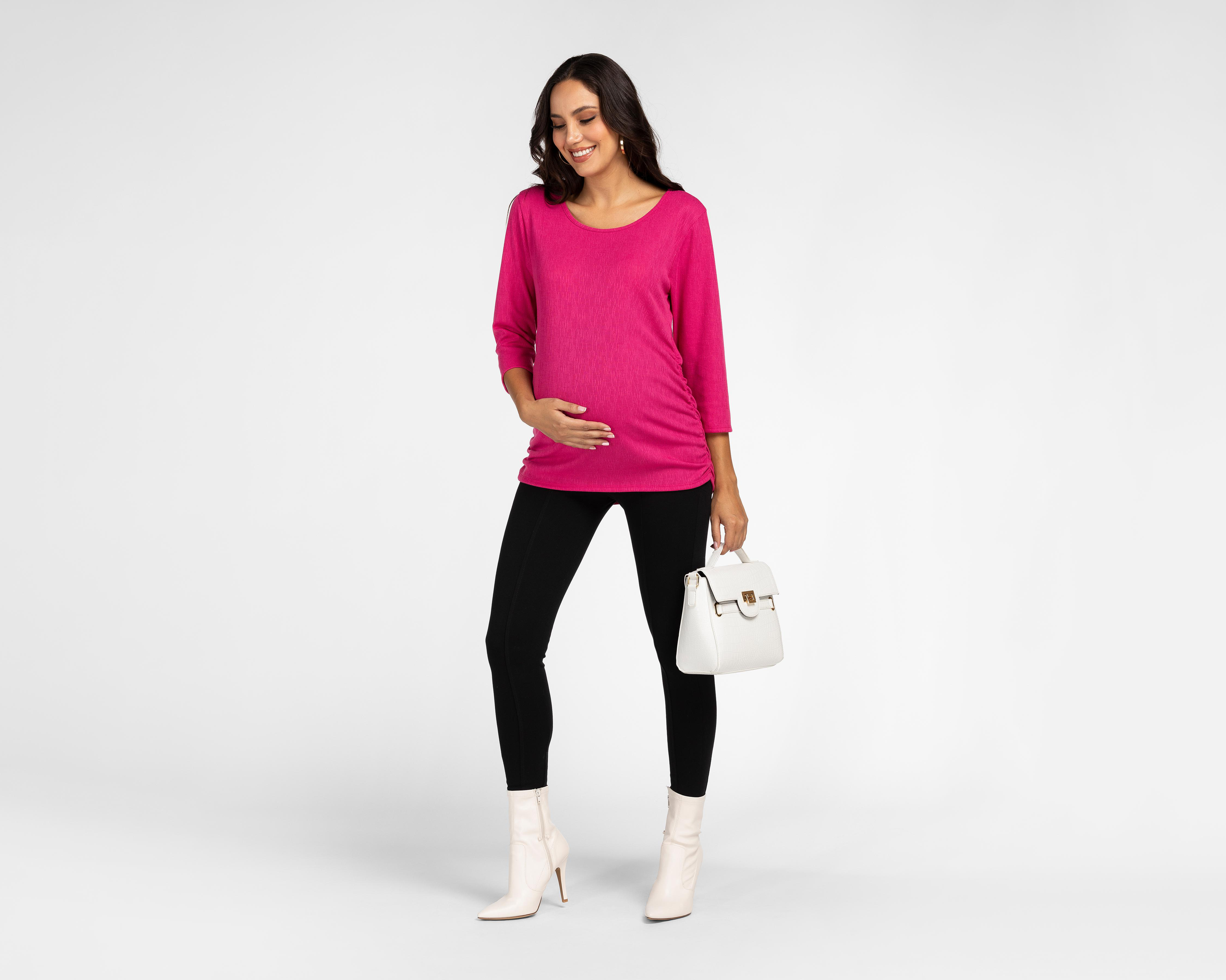 Foto 2 | Blusa de Maternidad Mamá Bella Rosa