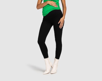 Foto 1 | Leggings de Maternidad Mamá Bella Negro