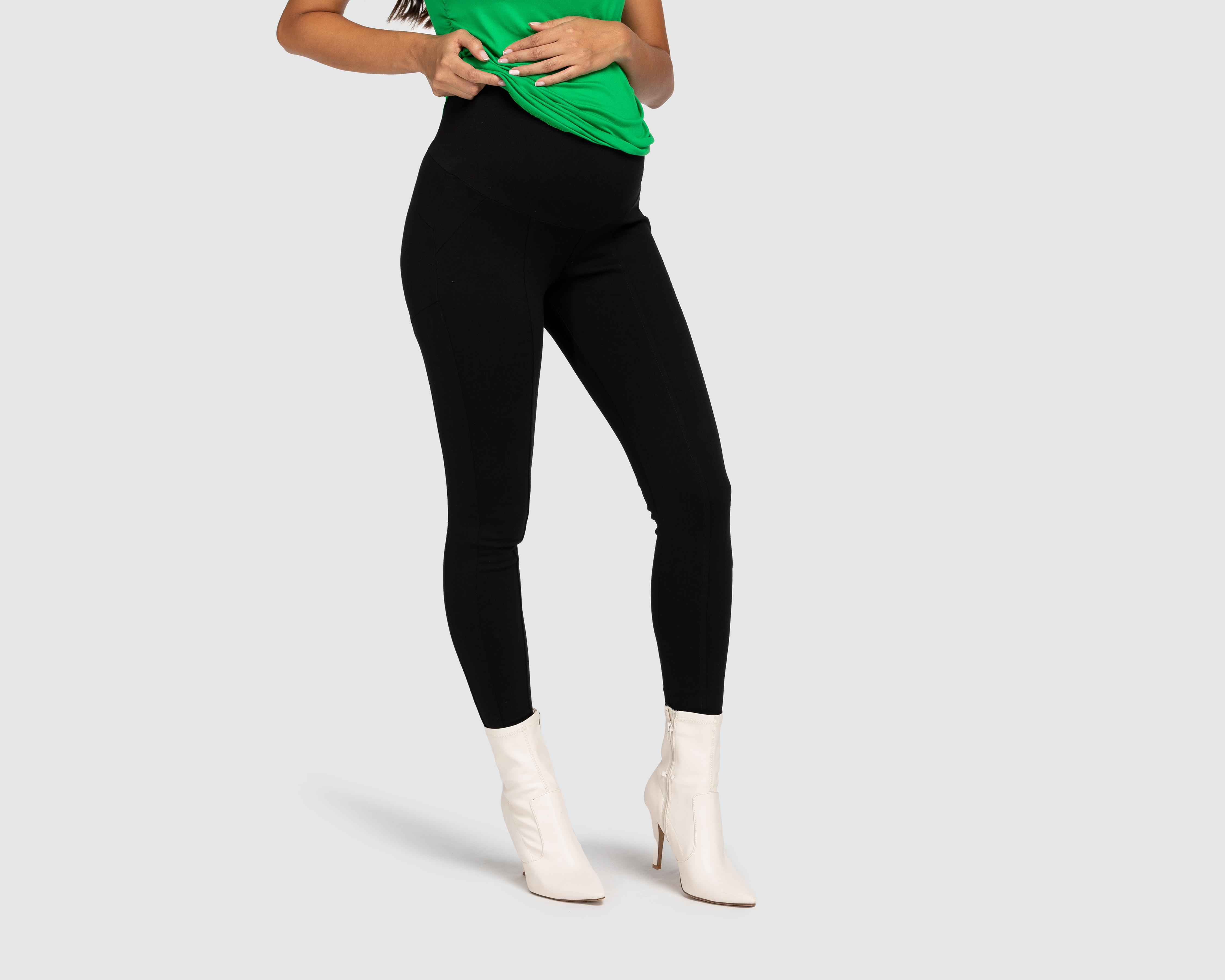 Foto 4 | Leggings de Maternidad Mamá Bella Negro