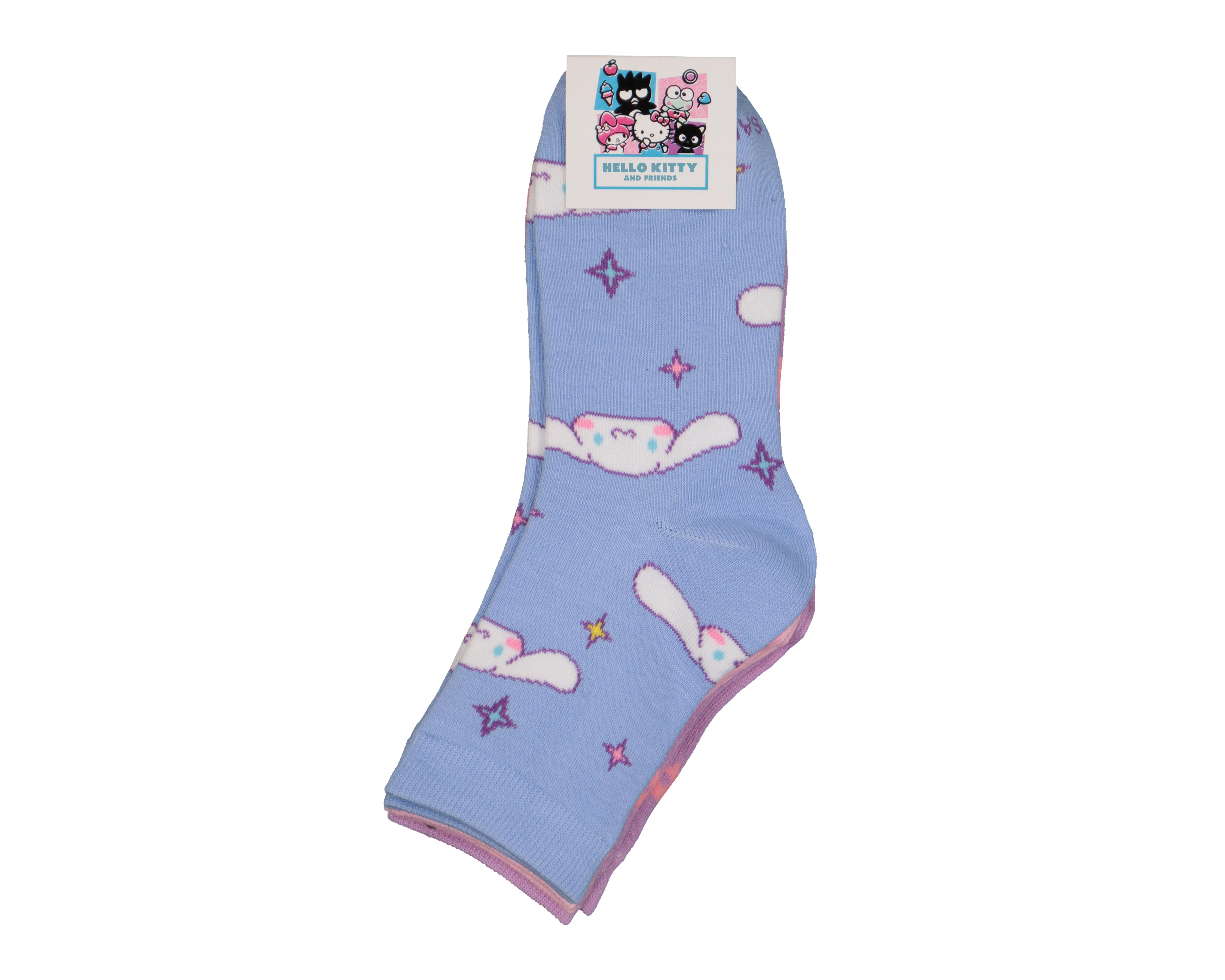 Foto 3 | Calcetas Hello Kitty para Mujer 3 Pares