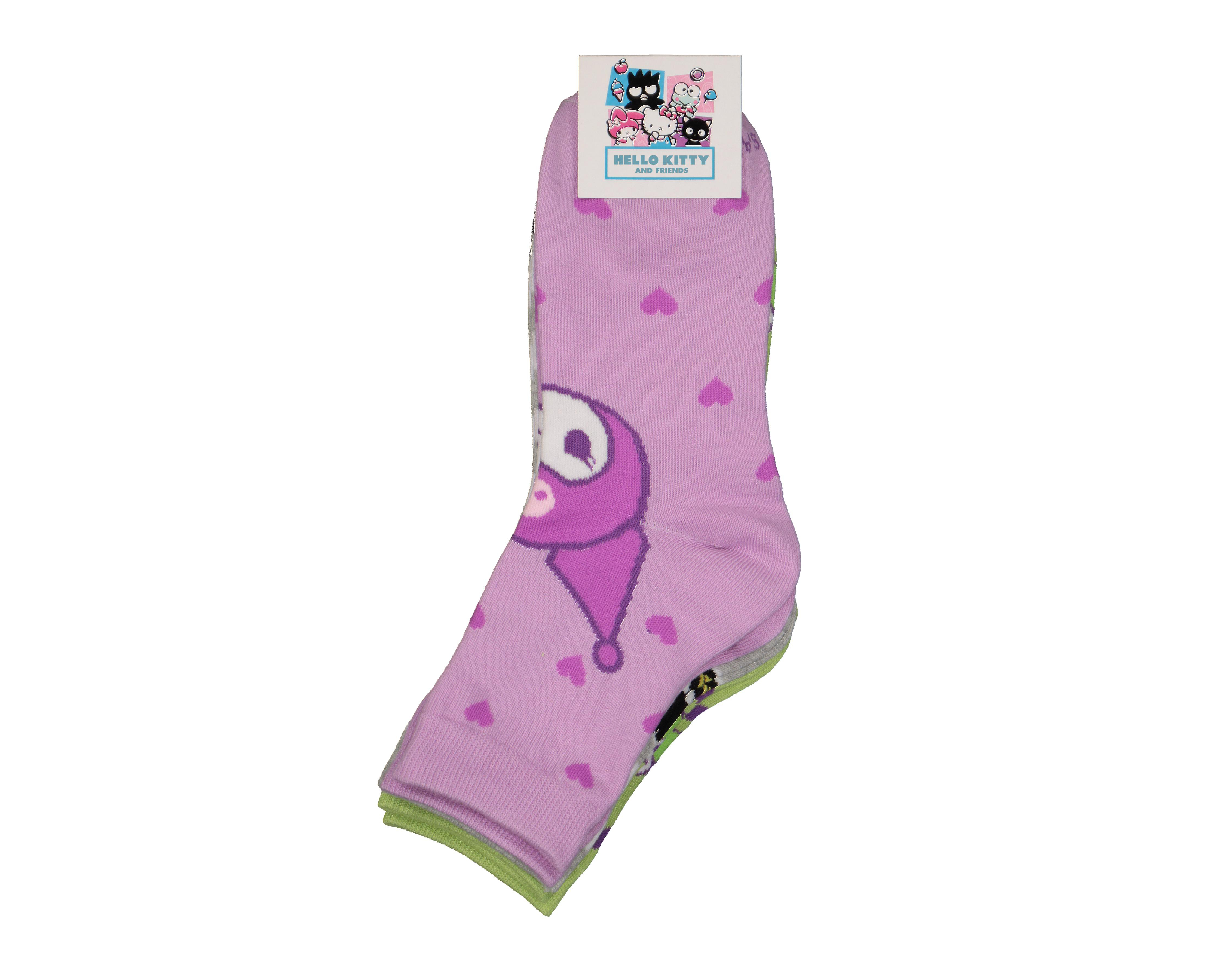 Foto 3 | Calcetas Hello Kitty para Mujer 3 Pares