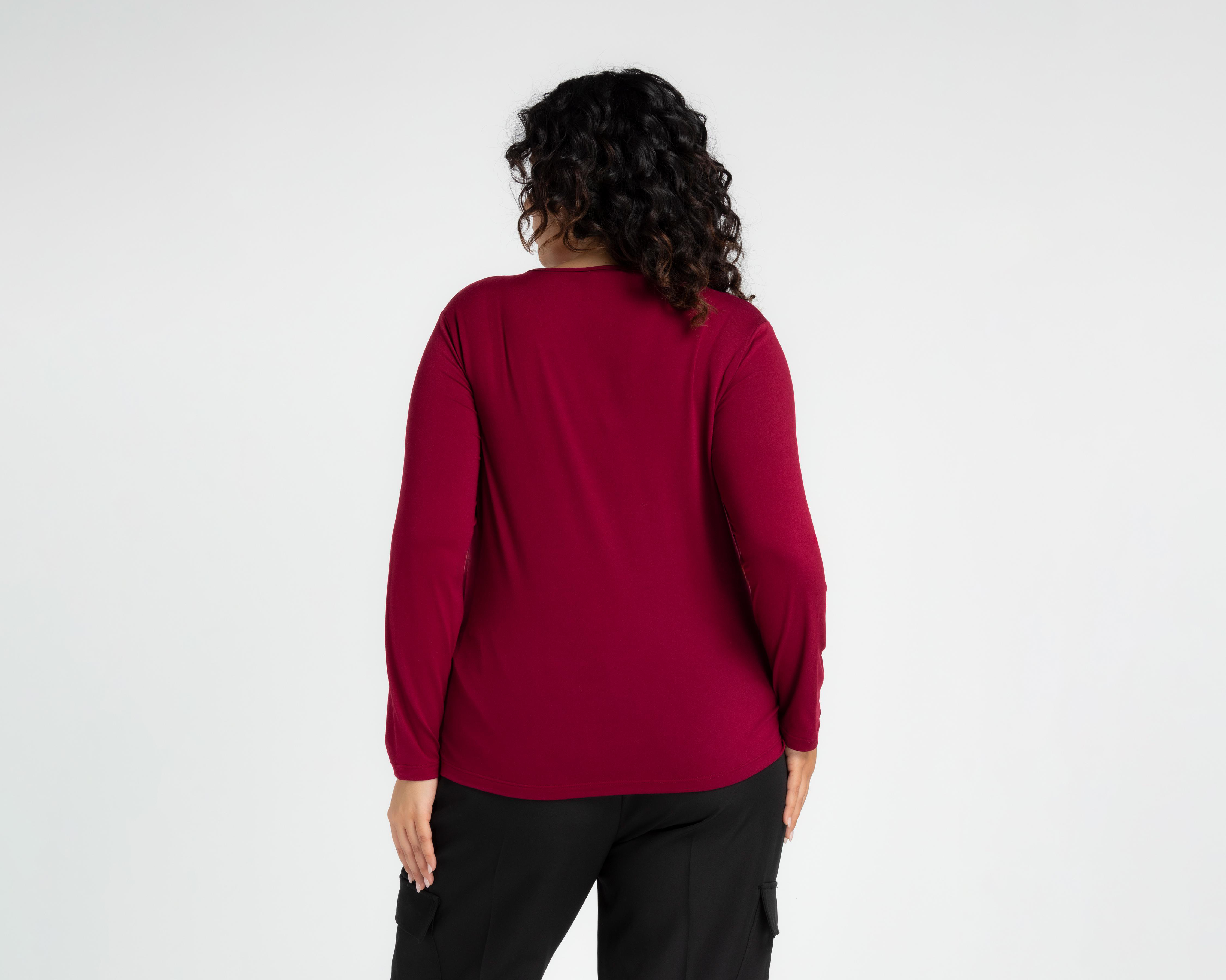 Foto 7 pulgar | Blusa Sahara Manga Larga para Mujer