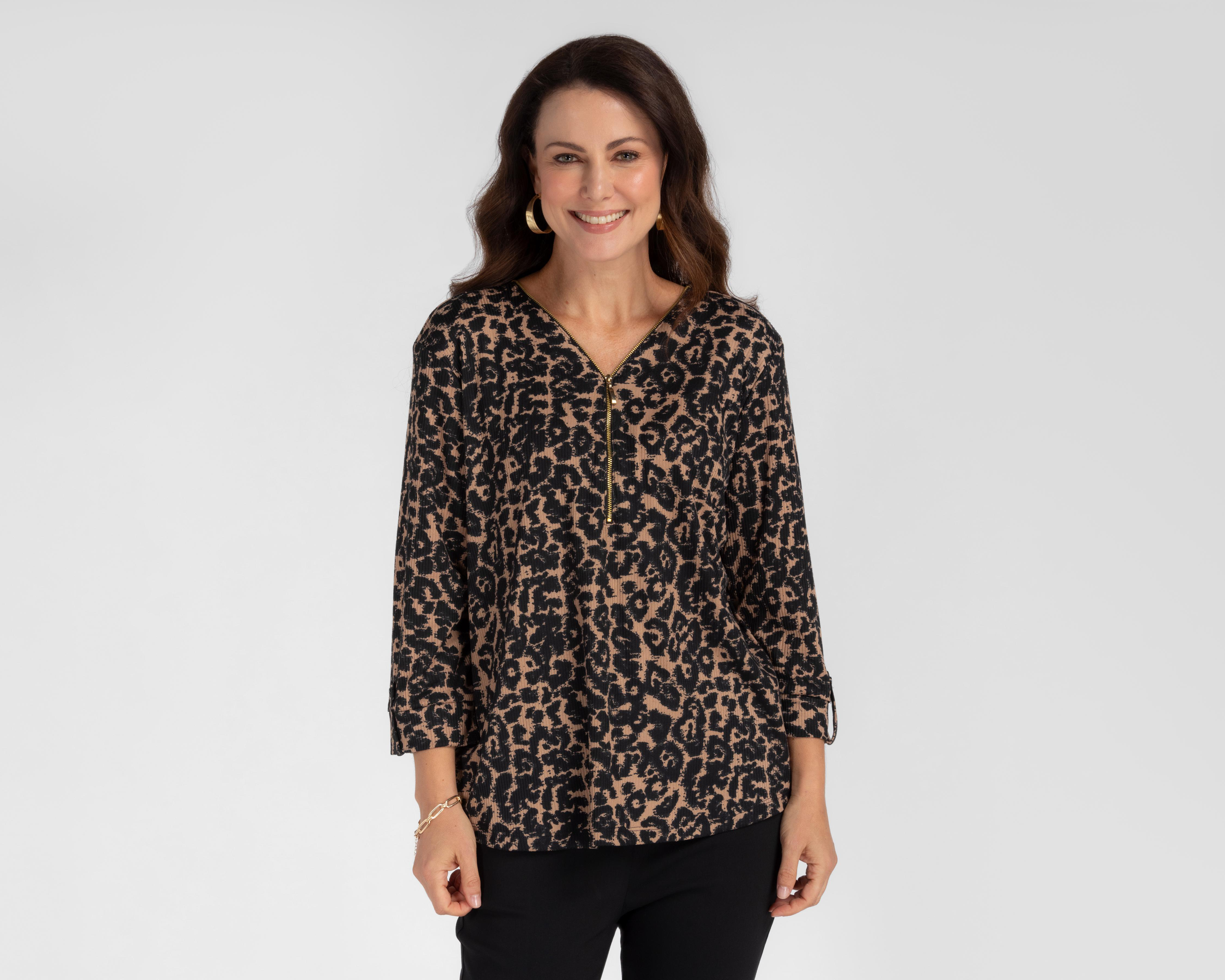 Blusa Sahara Manga 3/4 para Mujer