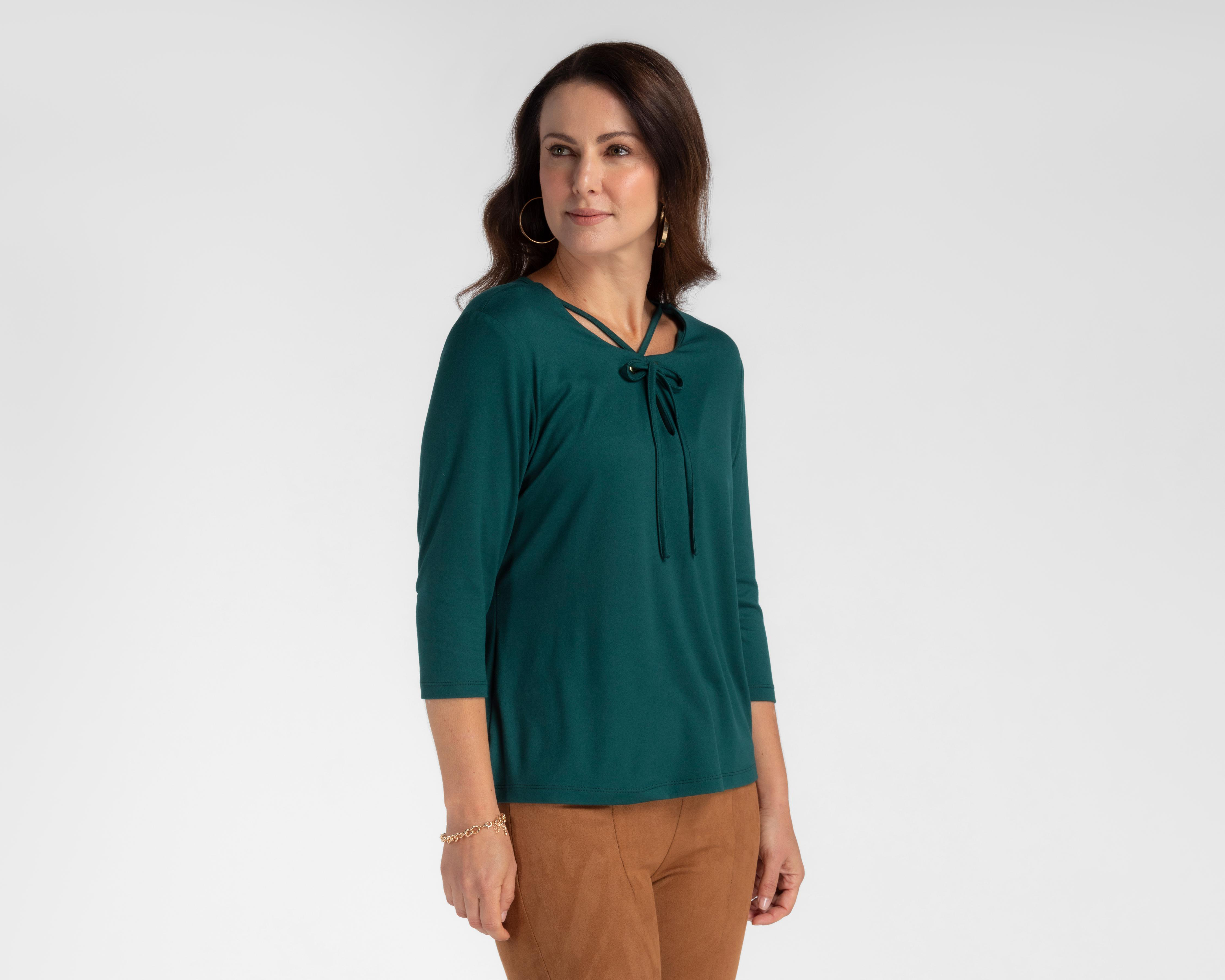 Blusa Sahara Verde para Mujer