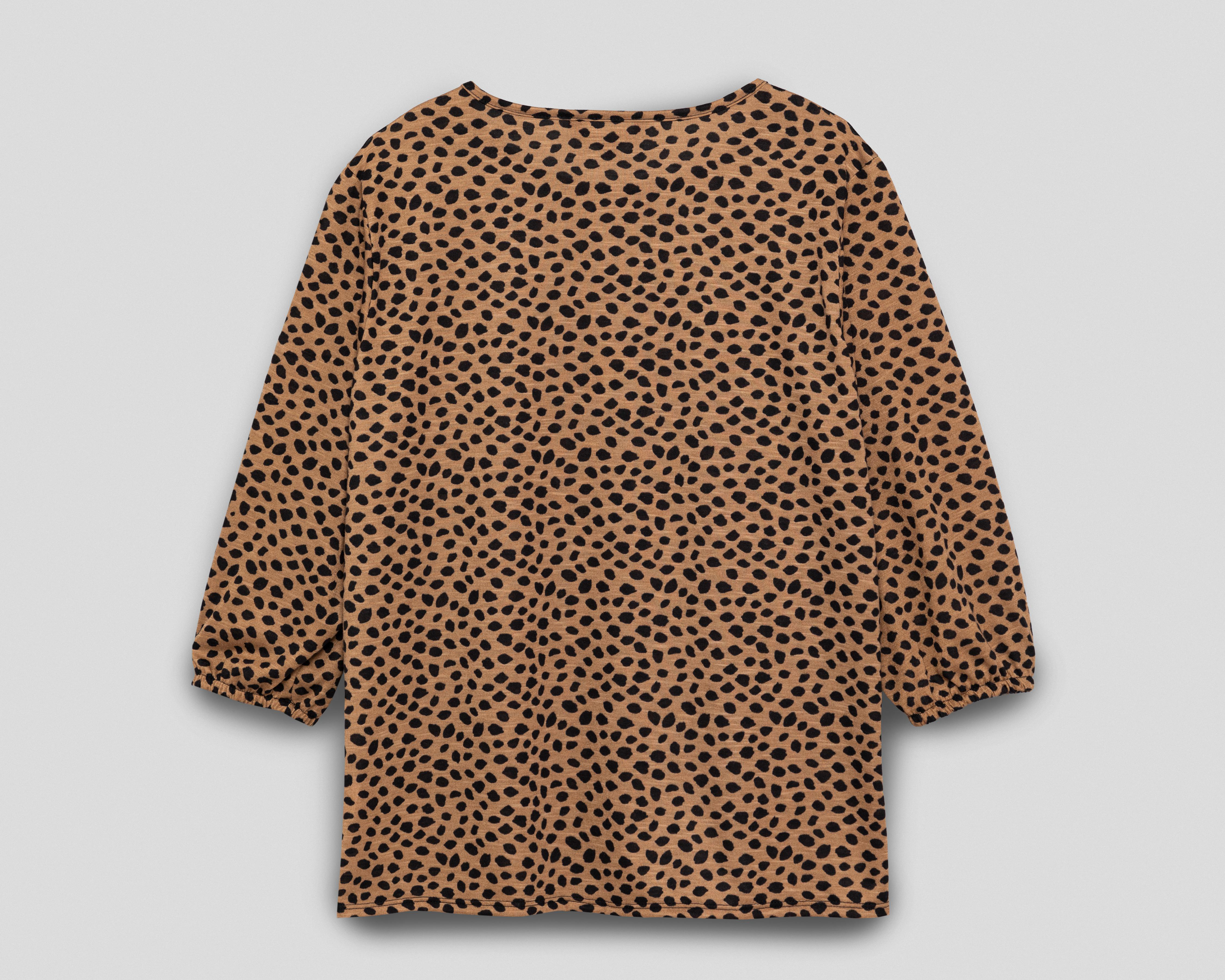 Foto 3 pulgar | Blusa Sahara Manga 3/4 para Mujer