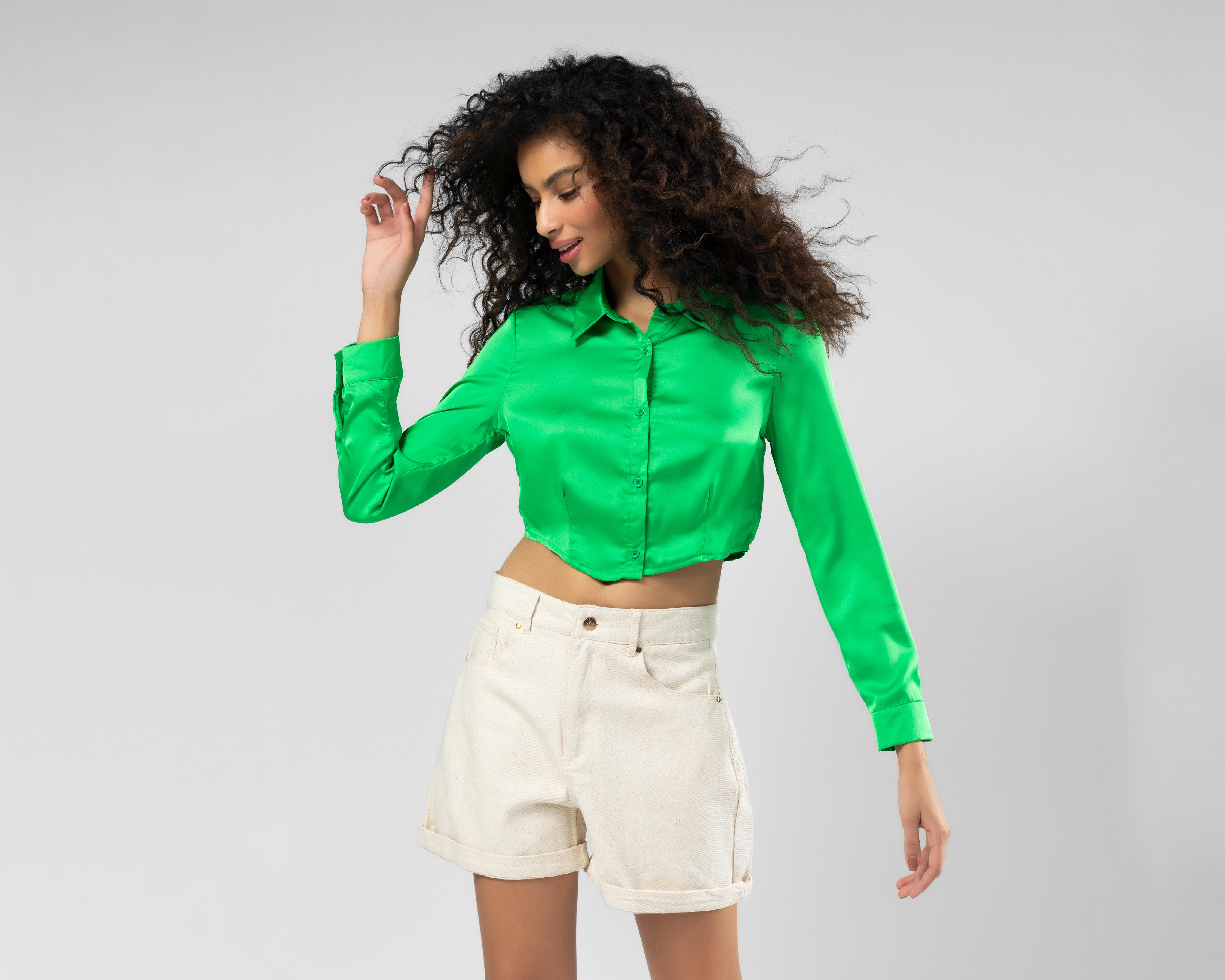 Foto 2 | Blusa Forever 21 Manga Larga para Mujer