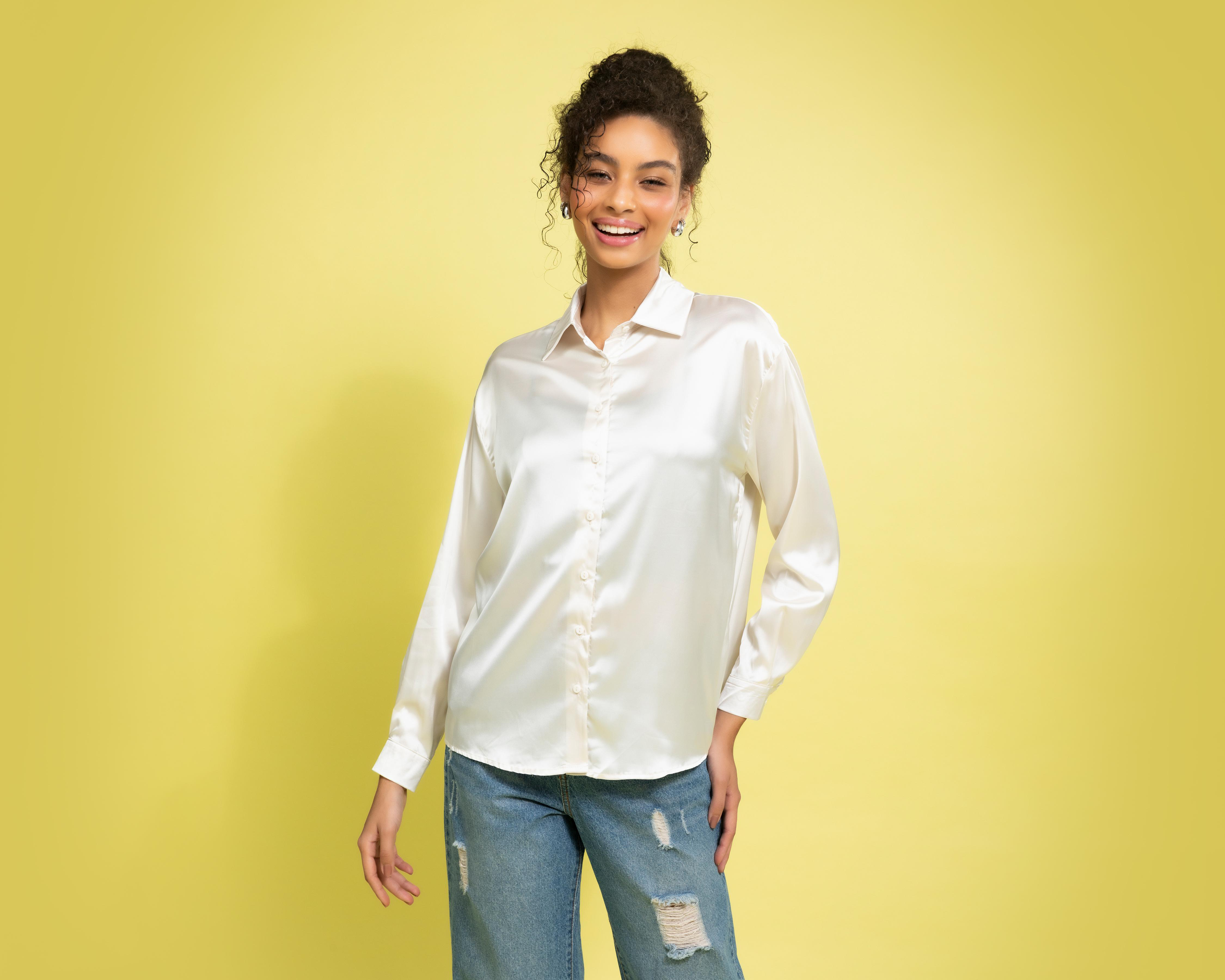 Foto 2 | Blusa Forever 21 Manga Larga para Mujer