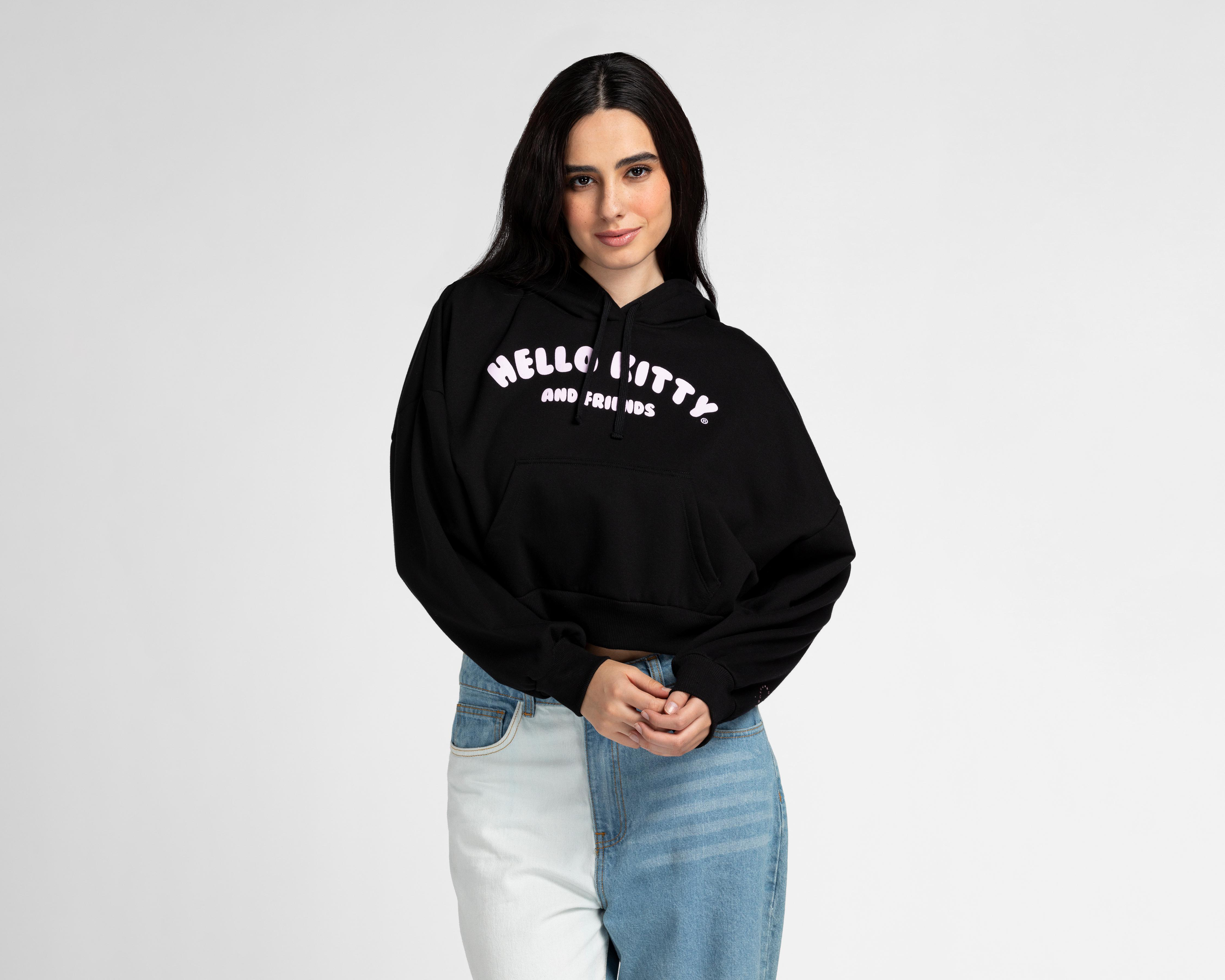 Sudadera Estampada Hello Kitty para Mujer