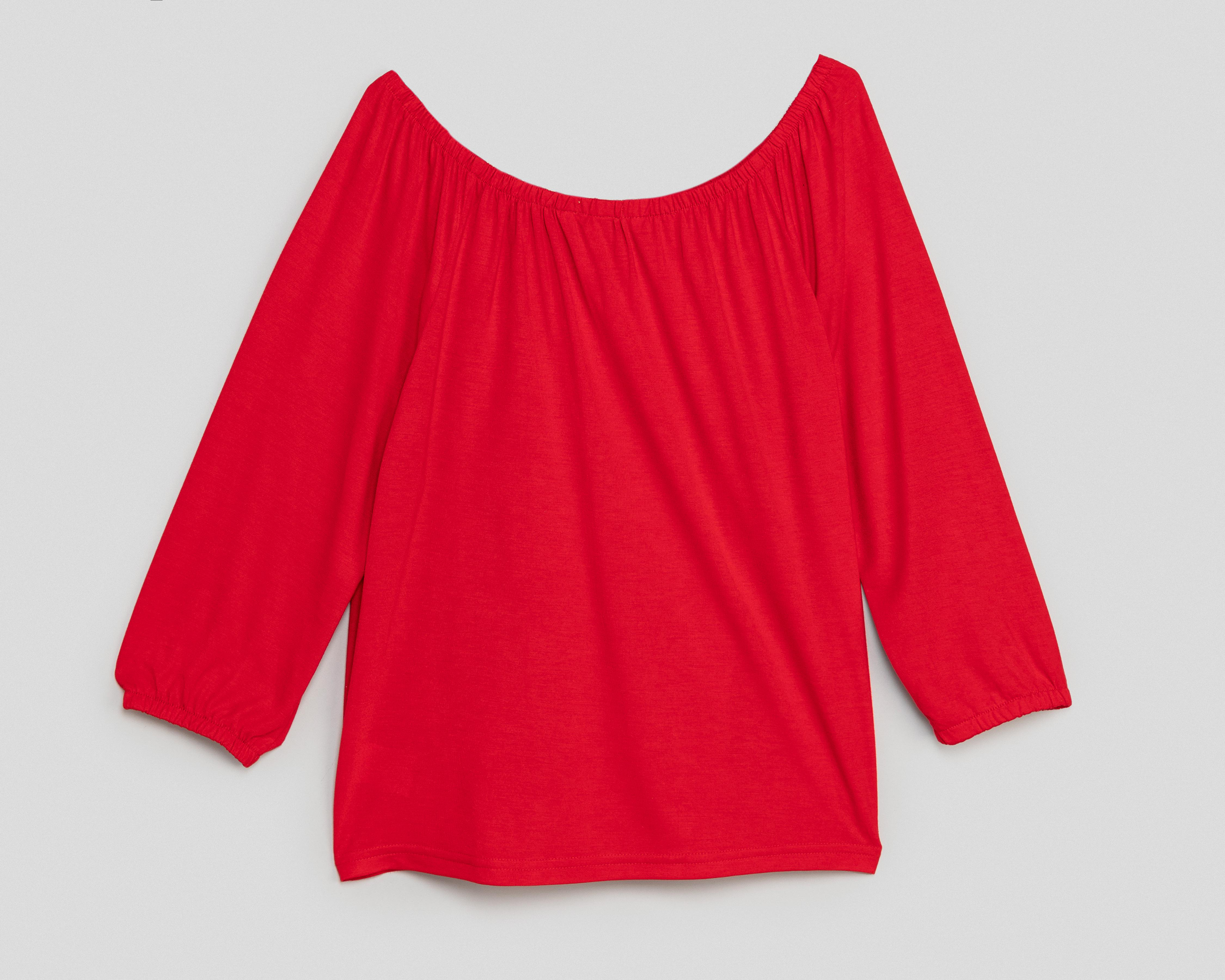 Foto 3 pulgar | Blusa Lady Sun Cuello Redondo para Mujer
