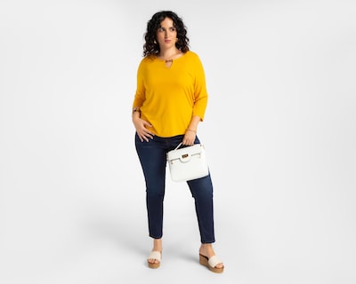 Foto 2 | Blusa Lady Sun Manga 3/4 para Mujer
