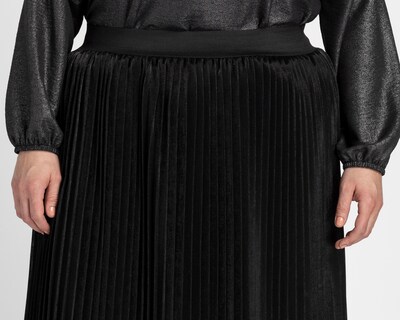 Foto 4 | Falda Midi Sahara Plisada