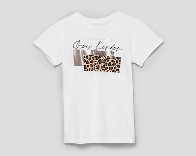 Foto 1 | Playera Boy London Animal Print para Mujer