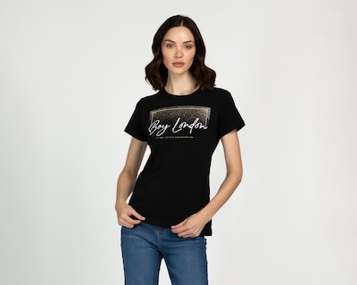 Foto 1 | Playera Boy London Manga Corta para Mujer