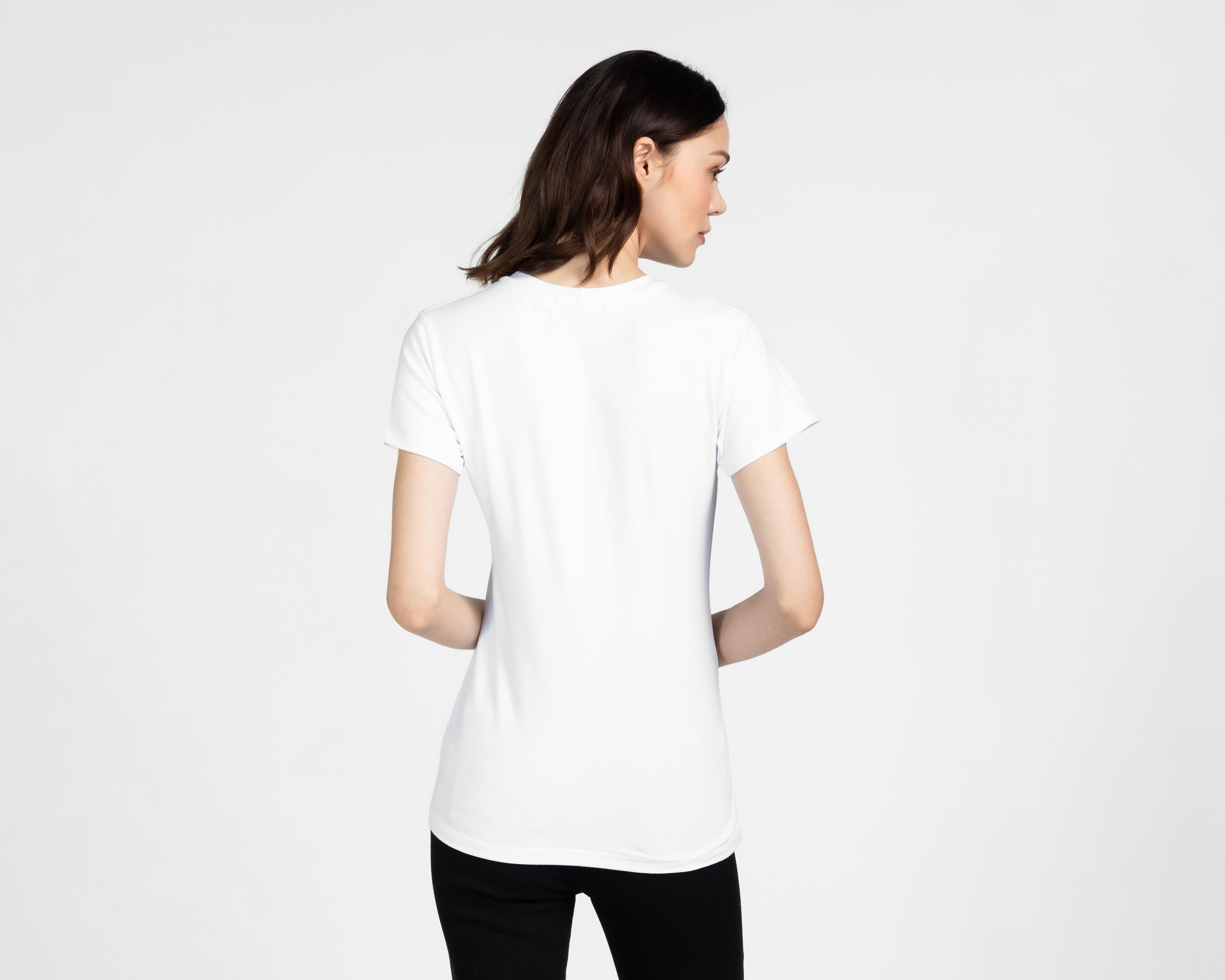 Foto 4 pulgar | Playera Boy London Manga Corta para Mujer