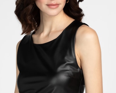 Foto 4 | Crop Top Boy London Negro para Mujer