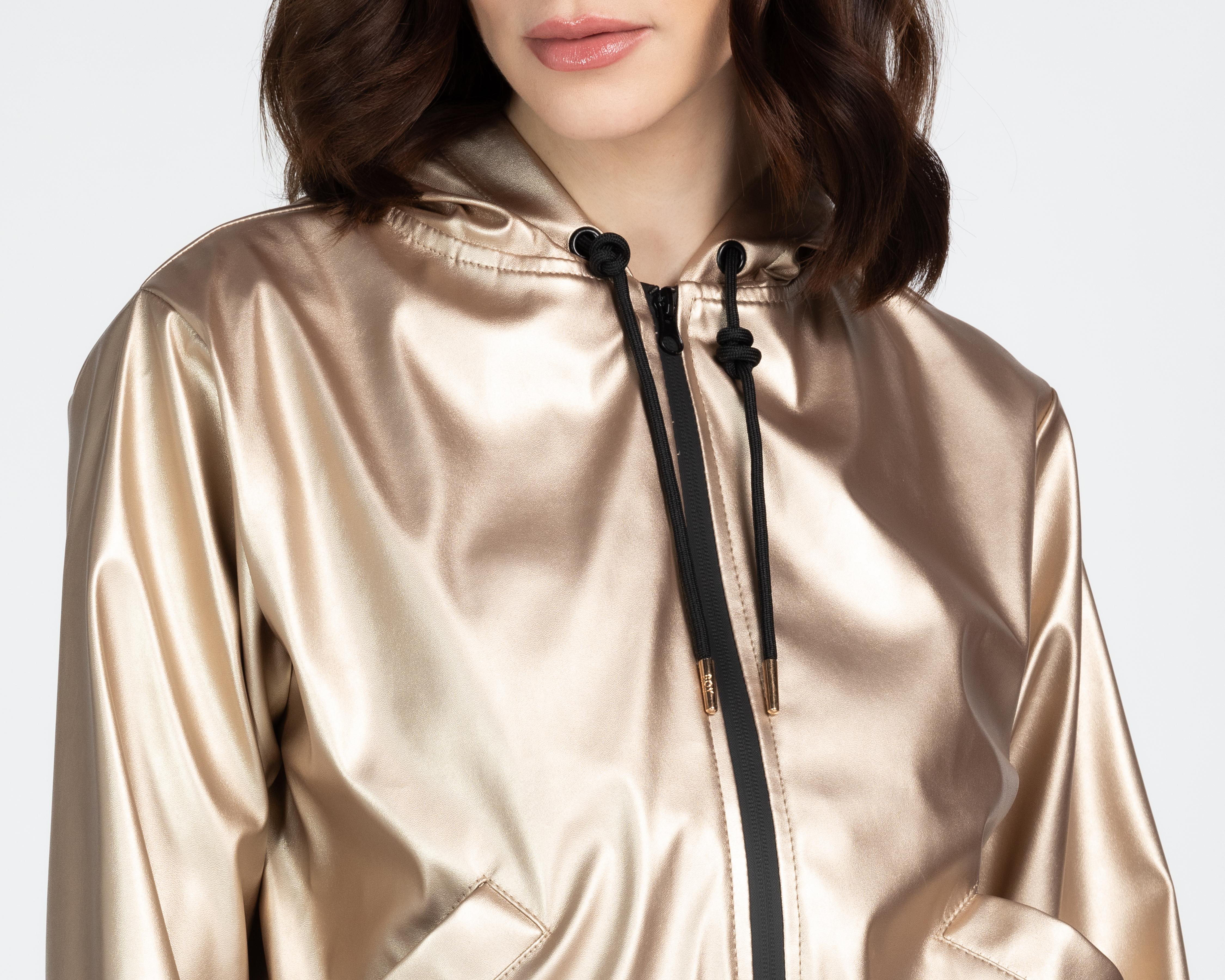 Foto 4 | Chamarra con Capucha Boy London para Mujer