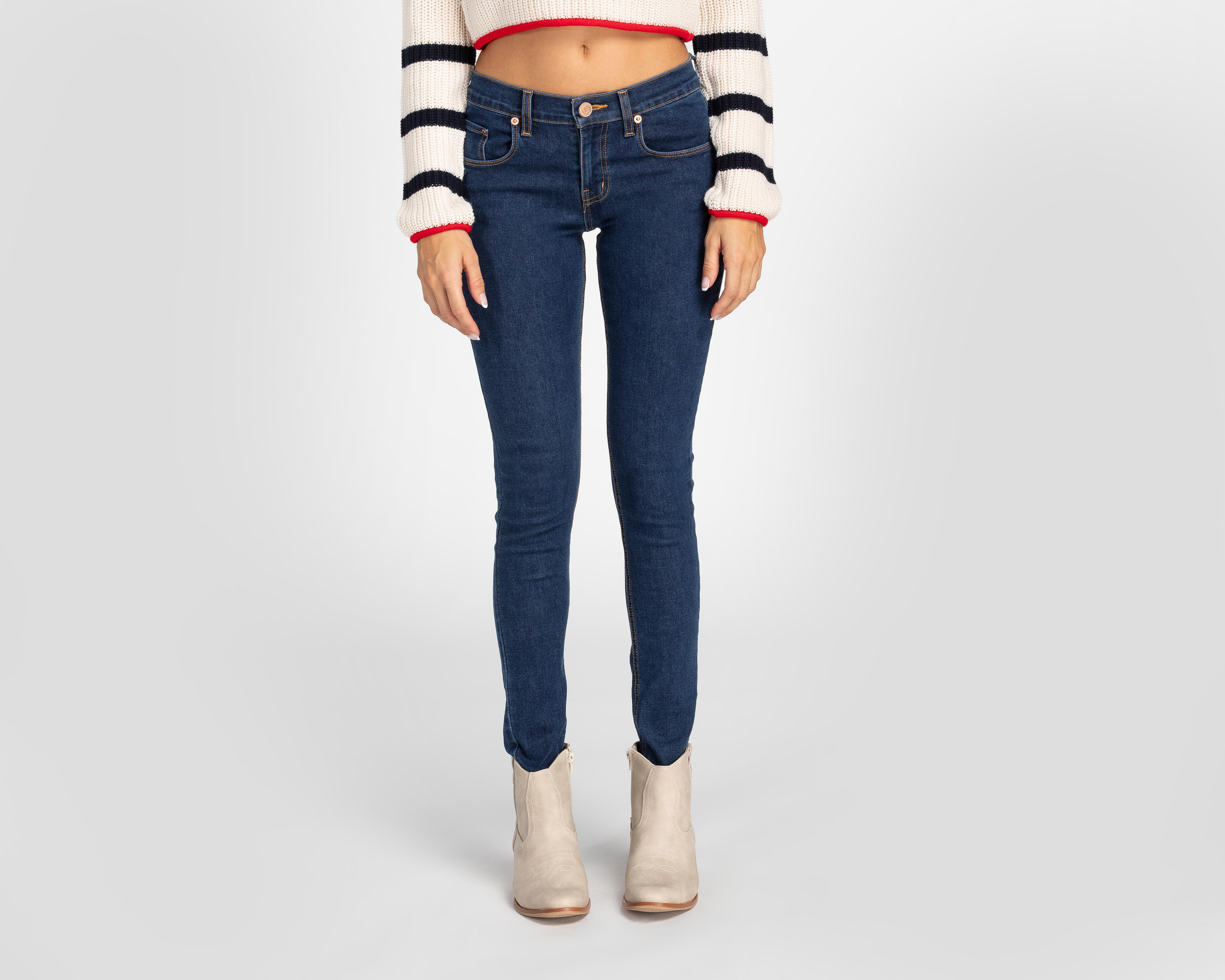 Foto 2 pulgar | Jeans Skinny Fit Oggi para Mujer