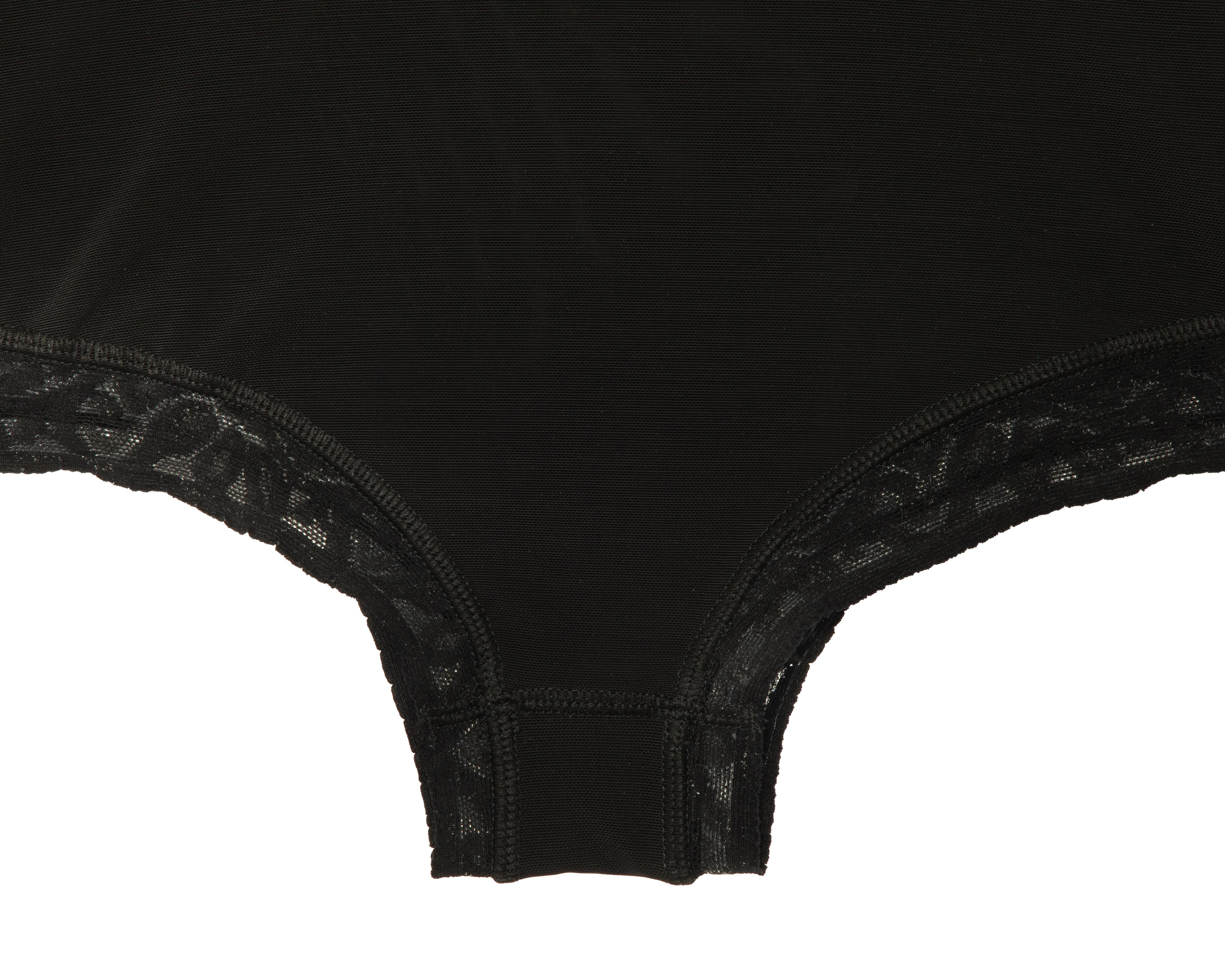 Foto 2 | Pantaleta Control Shape & Care Baja Compresión Negra para Mujer