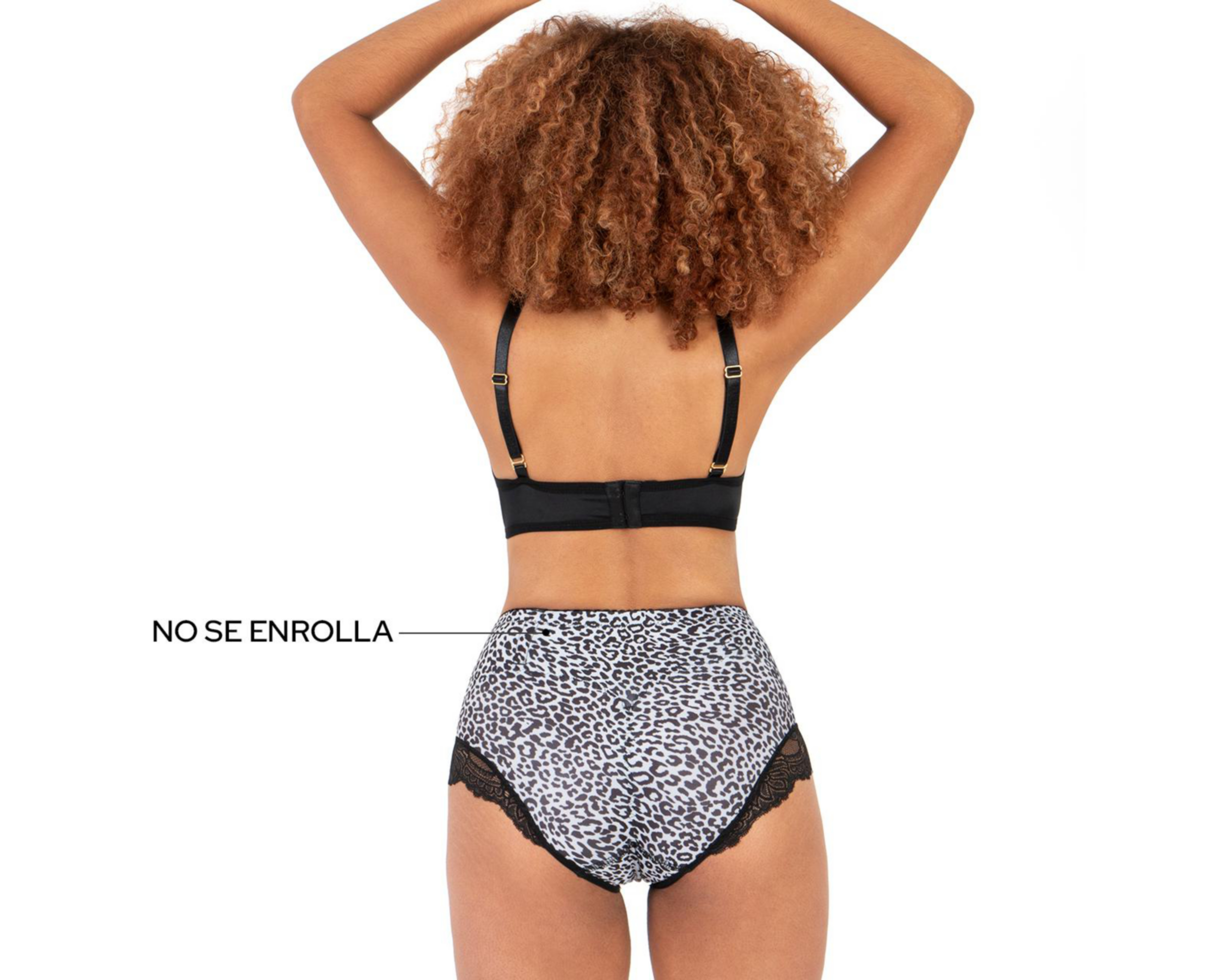 Foto 5 | Pantaleta Control Shape & Care Baja Compresión Animal Print para Mujer