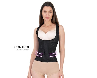 Foto 4 | Camiseta Control Shape & Care Alta Compresión Negra para Mujer