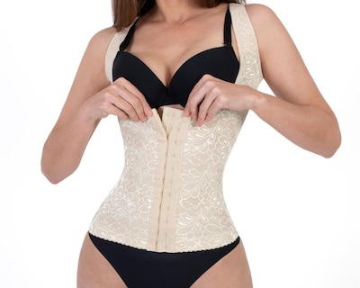 Foto 4 | Camiseta Control Shape & Care Beige para Mujer