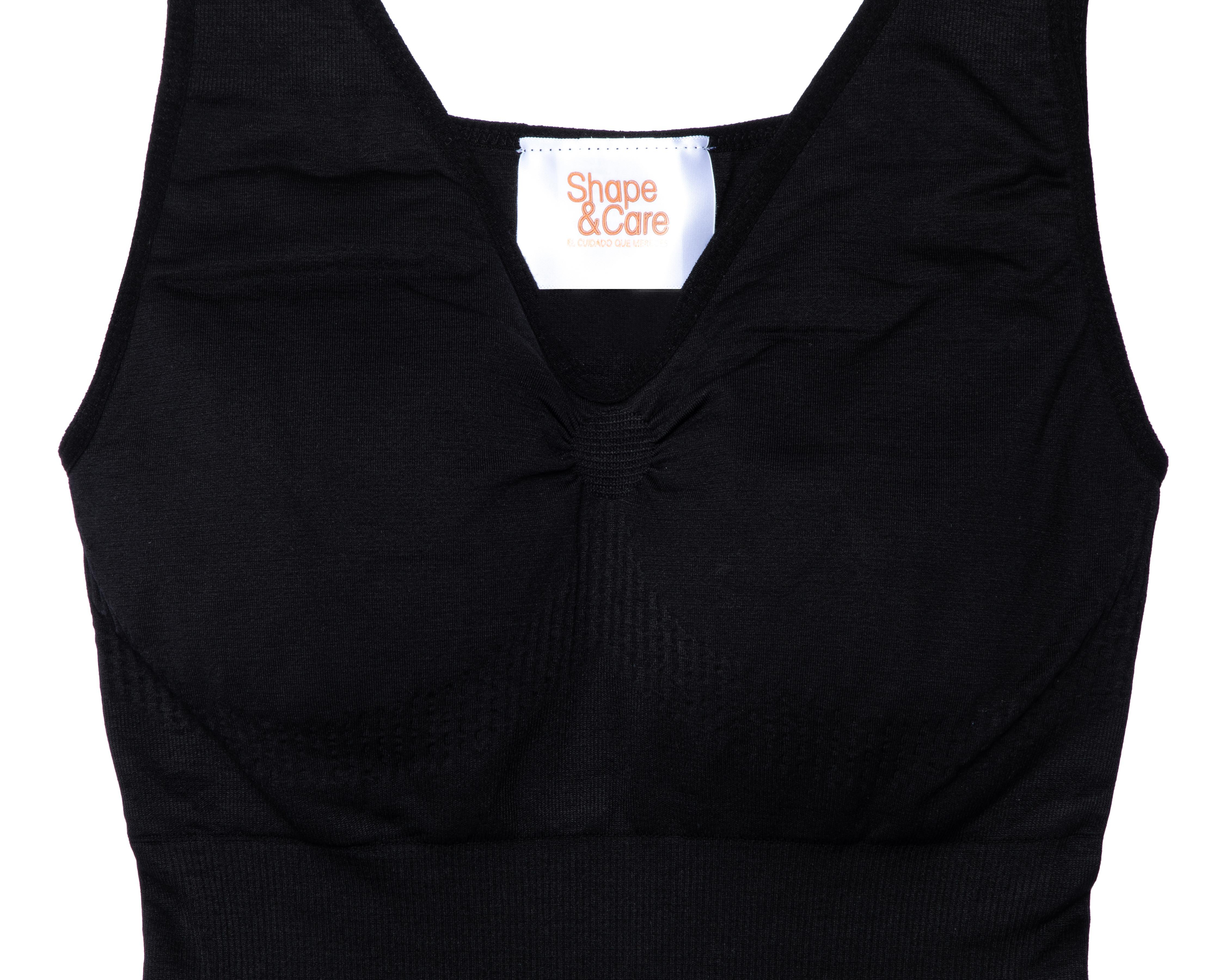 Foto 8 | Camiseta Control Shape & Care Mediana Compresión Negra para Mujer