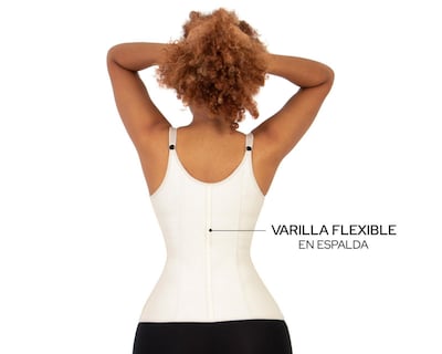 Foto 3 | Camiseta Control Shape & Care Alta Compresión Beige para Mujer