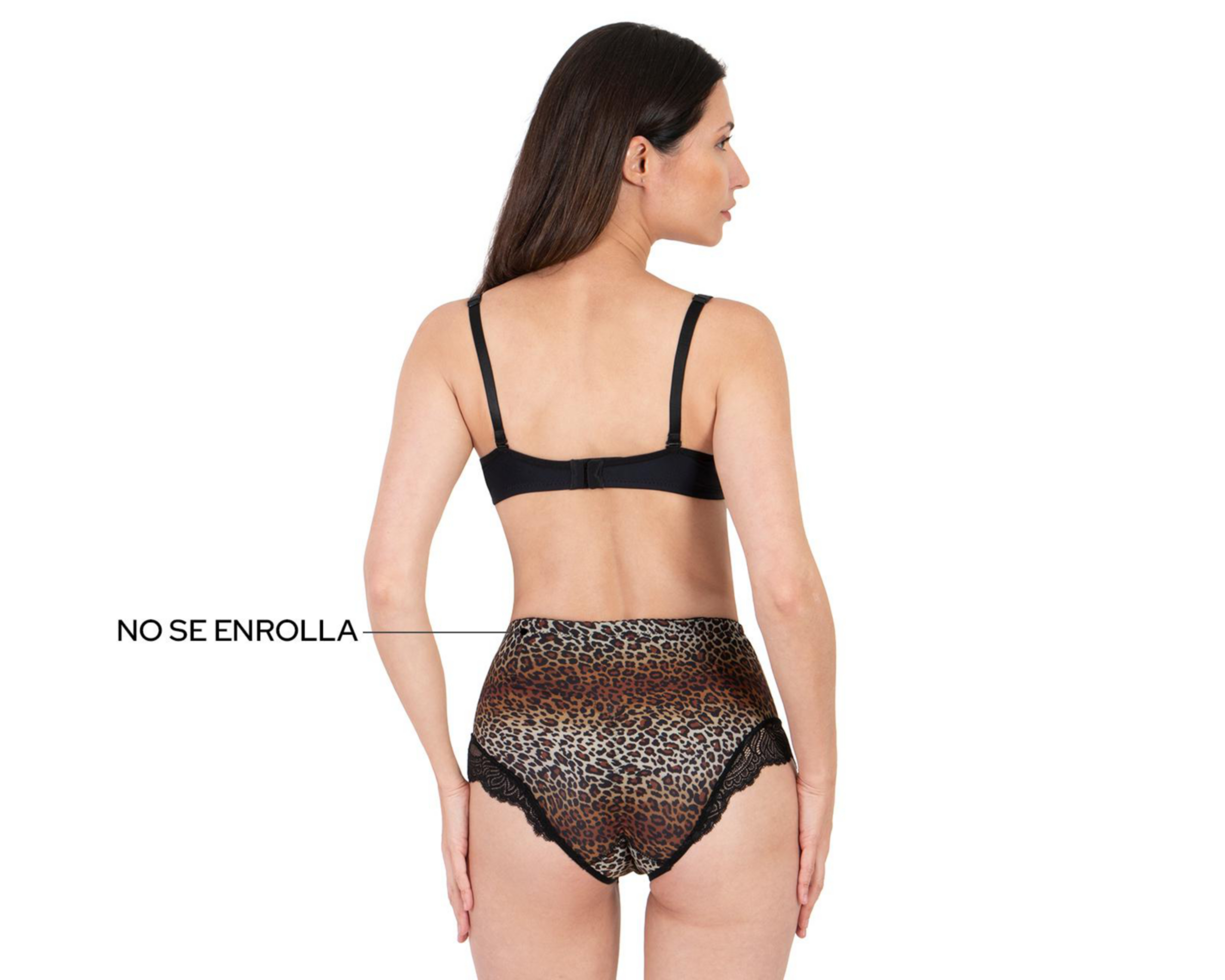Foto 6 pulgar | Pantaleta Control Shape & Care Animal Print para Mujer
