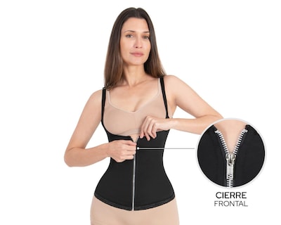 Foto 4 | Camiseta Control Shape & Care Negra para Mujer