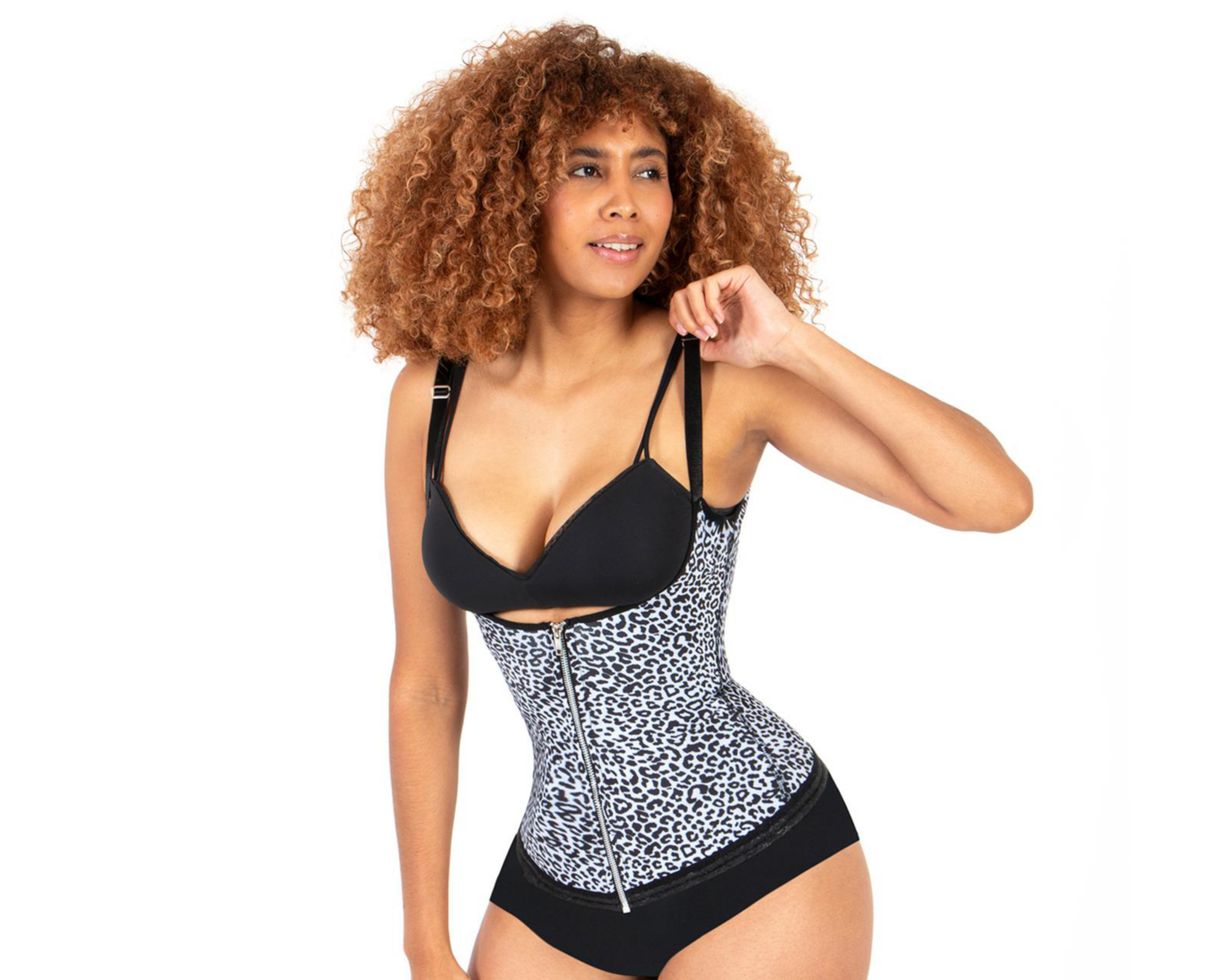 Foto 1 | Camiseta Control Shape & Care Animal Print para Mujer