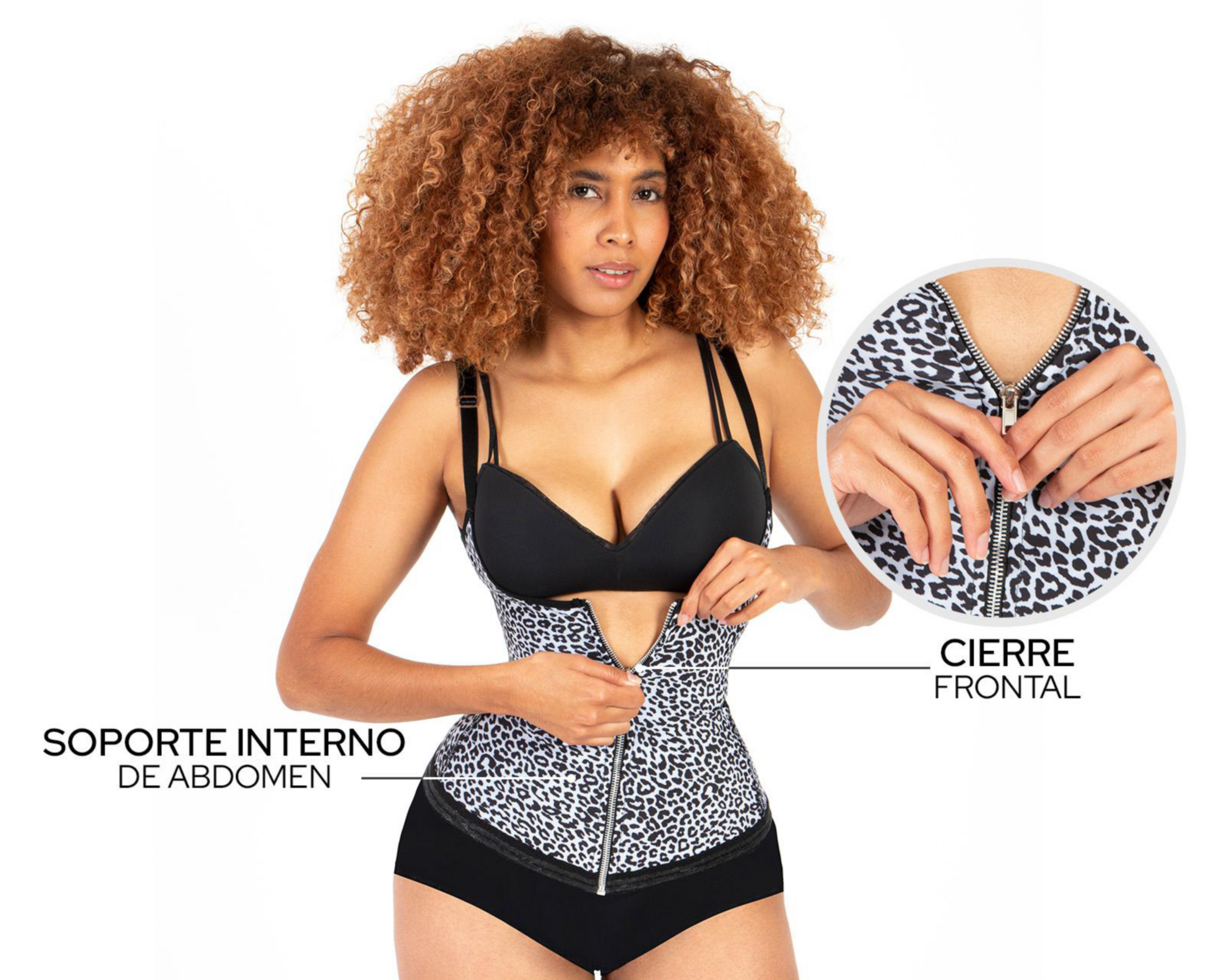 Foto 4 | Camiseta Control Shape & Care Animal Print para Mujer
