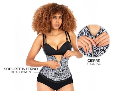 Foto 4 | Camiseta Control Shape & Care Animal Print para Mujer