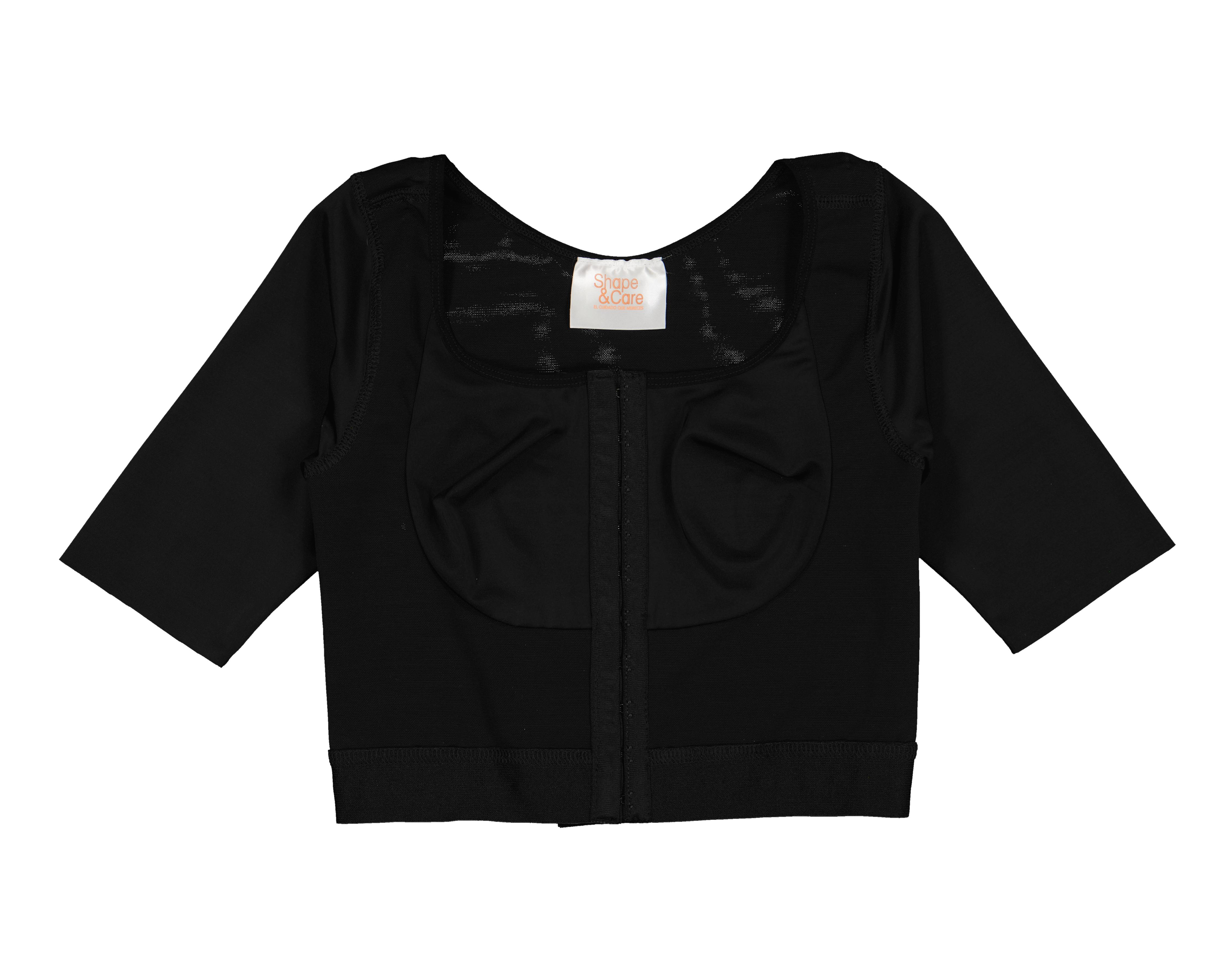 Foto 2 pulgar | Camiseta Control Negra Shape & Care Mediana Compresión para Mujer