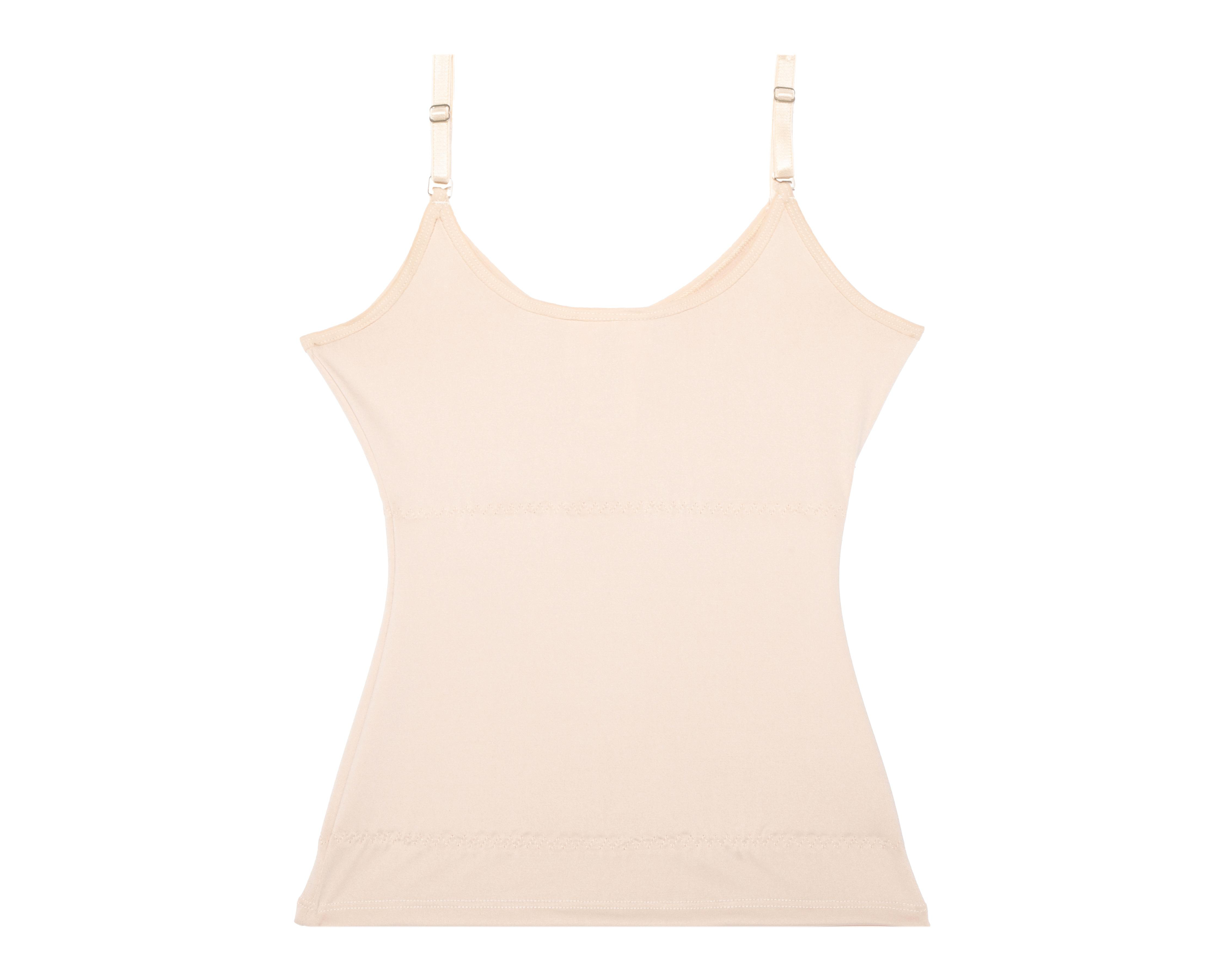 Foto 7 pulgar | Camiseta Control Shape & Care Beige para Mujer