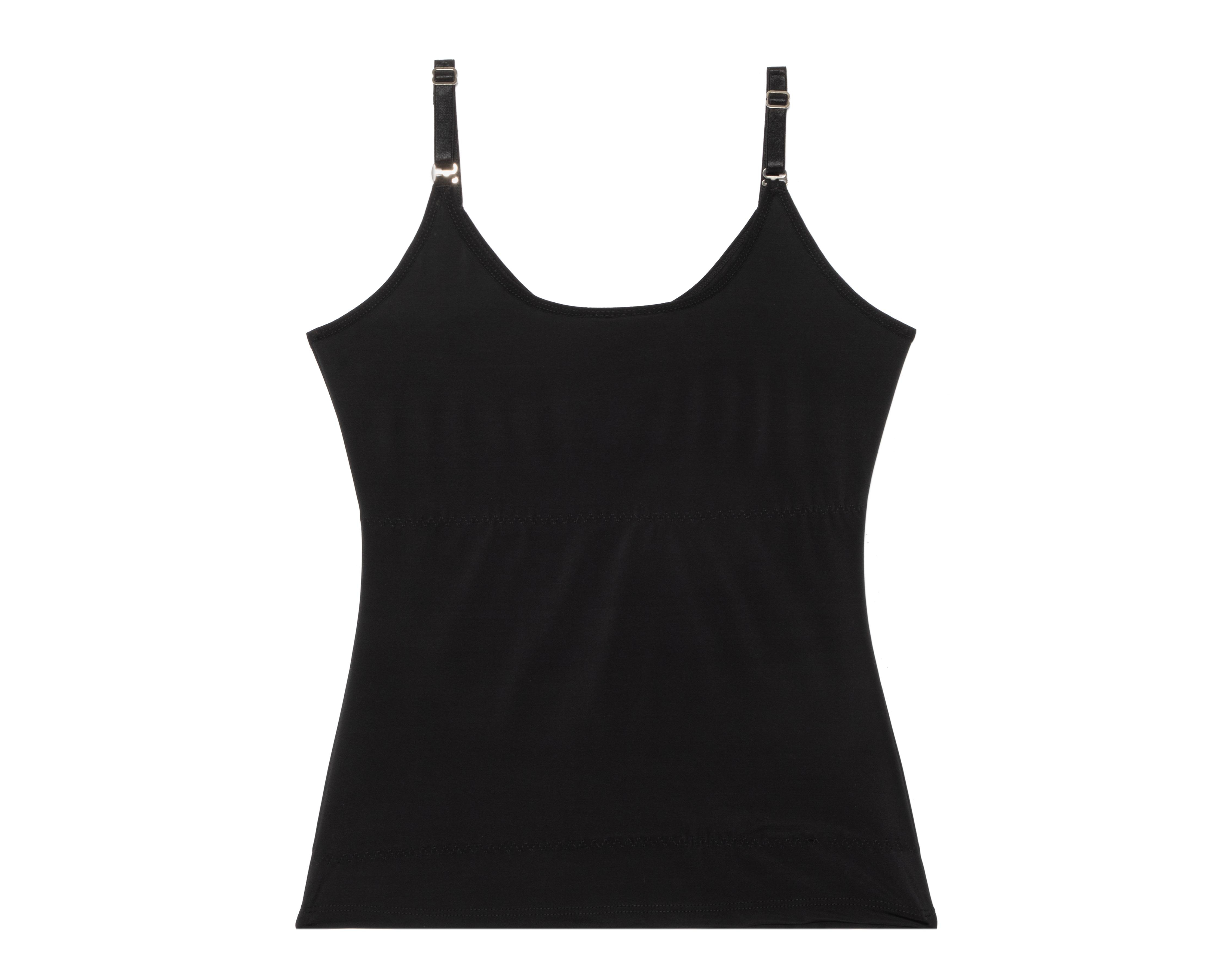Foto 7 pulgar | Camiseta Control Shape & Care Negra para Mujer