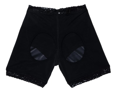 Foto 7 | Faja tipo Bóxer Shape & Care Baja Compresión Negra para Mujer