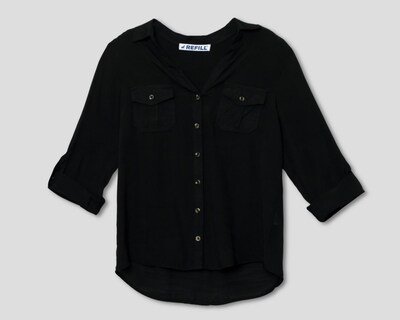 Foto 1 | Blusa Refill Cuello V para Mujer